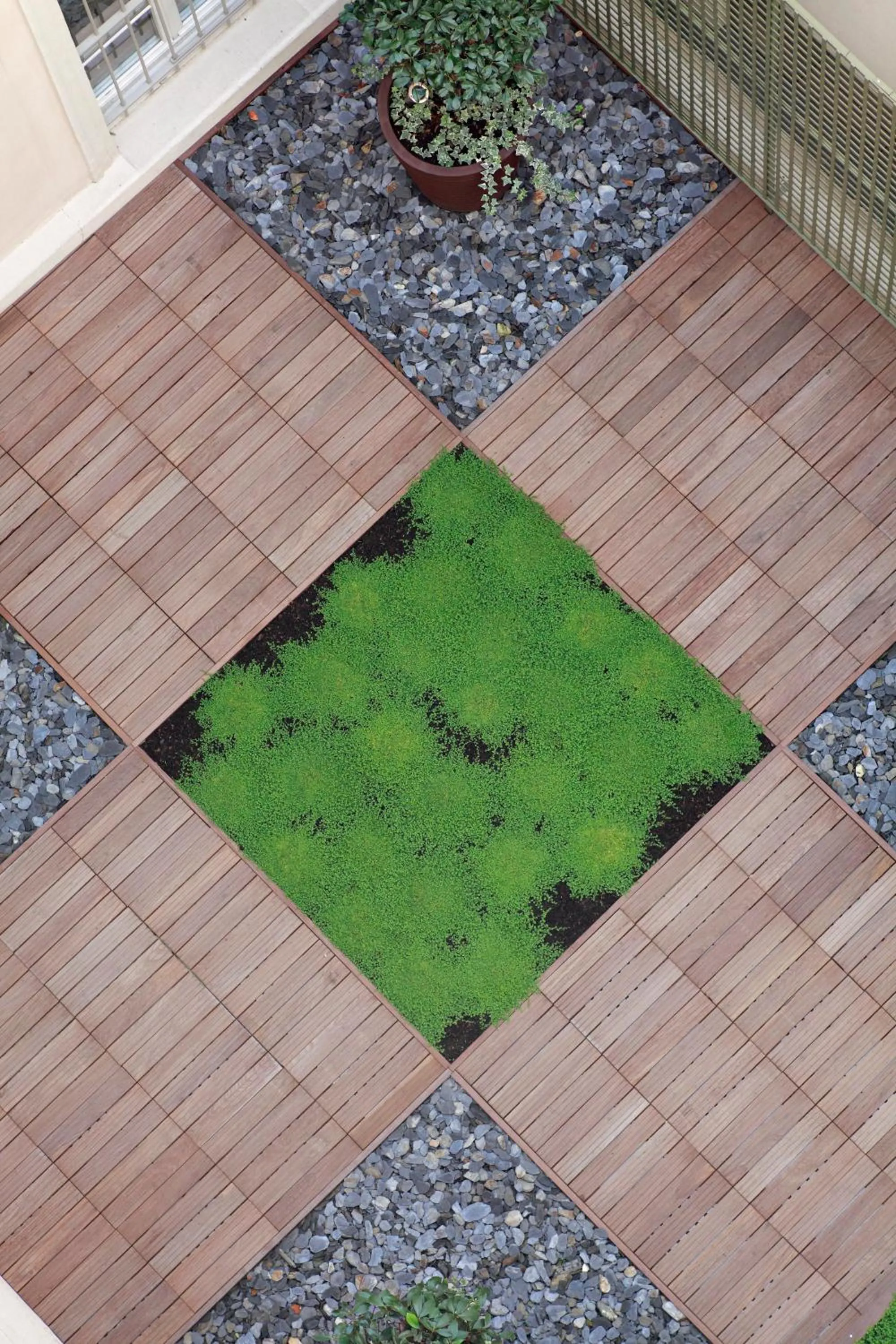 Garden in Hôtel Londres et New York - Teritoria