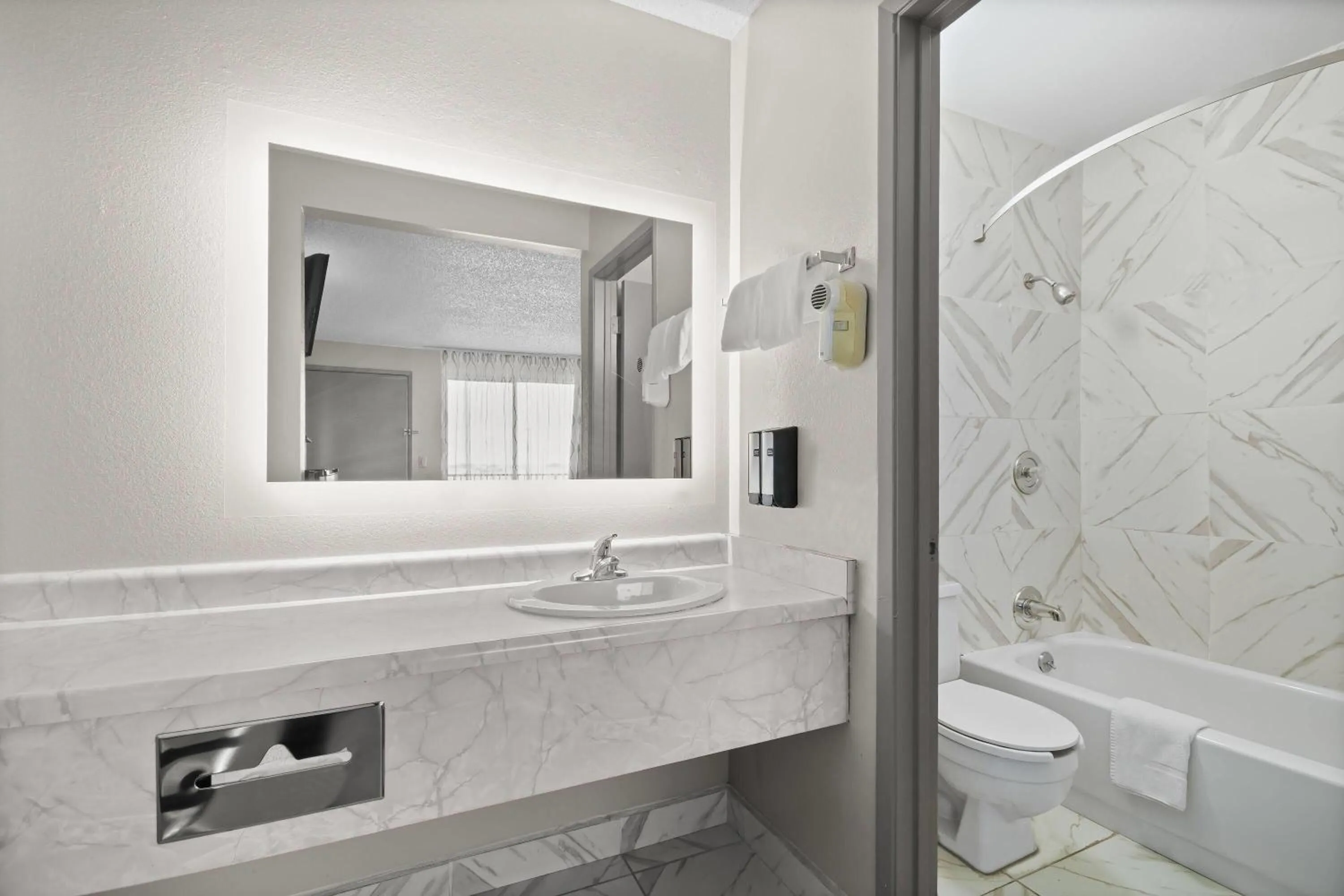 Bathroom in Days Inn by Wyndham Lost Hills