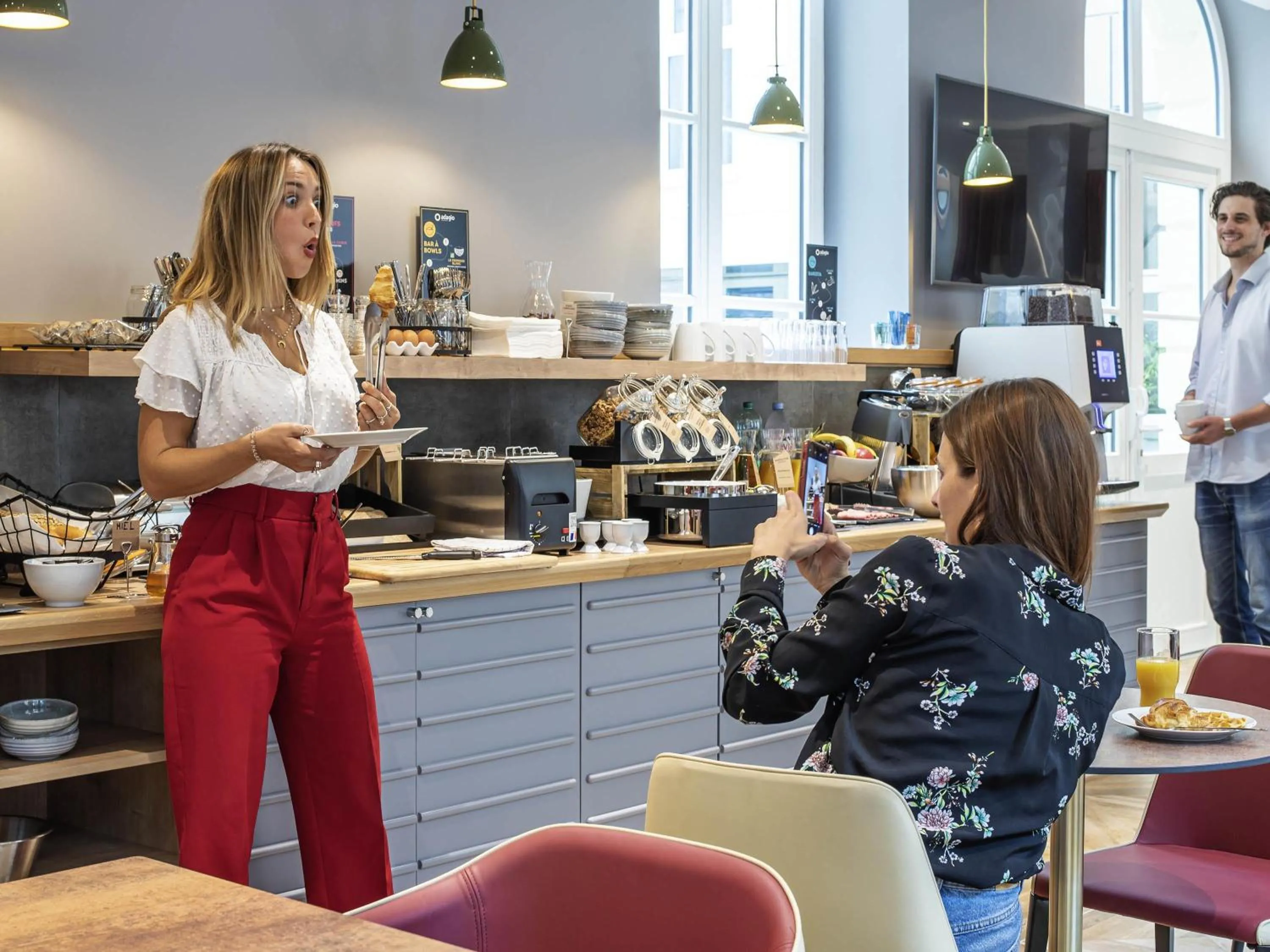 Breakfast in Aparthotel Adagio Lille Centre Grand Place