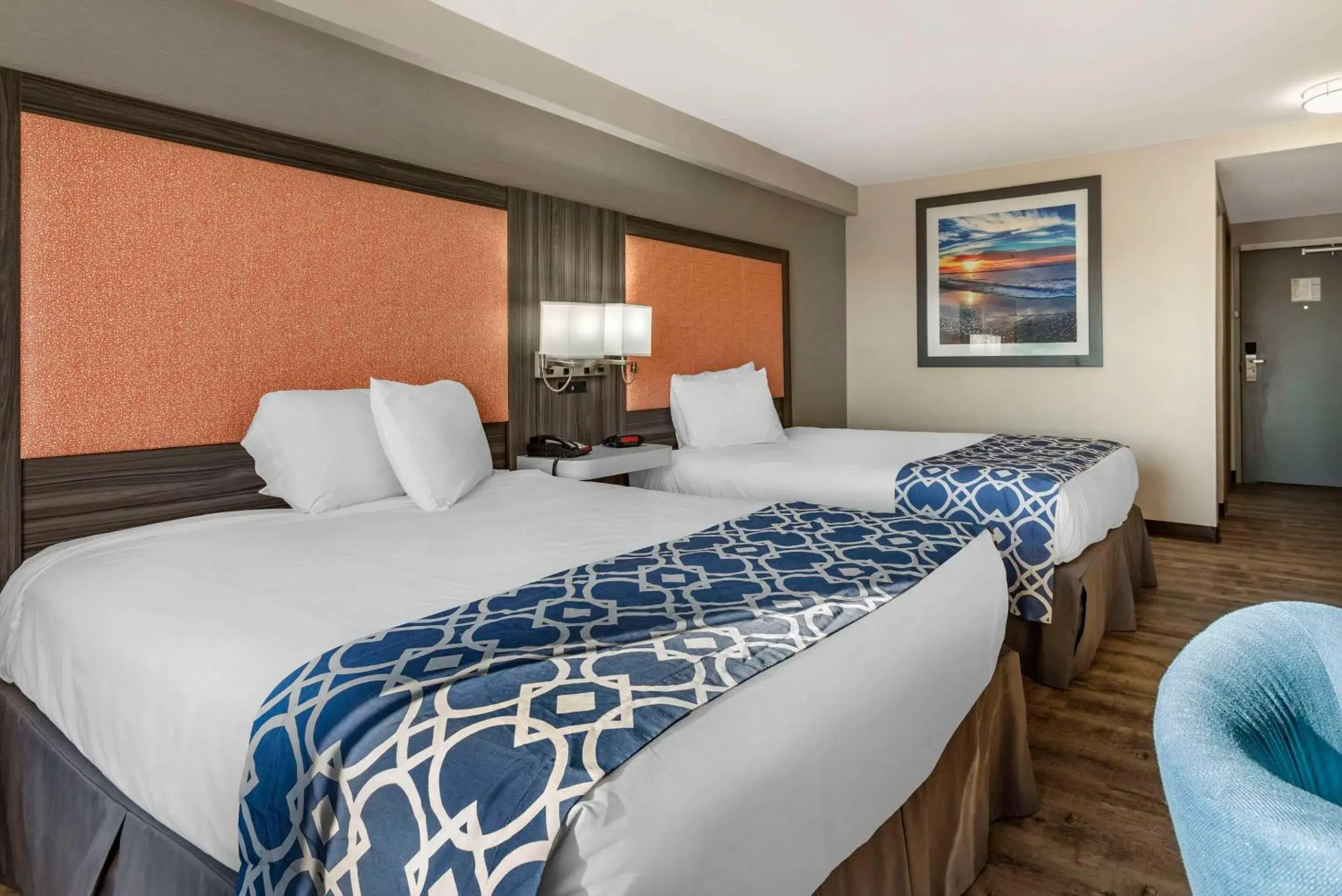 Double Room with Two Double Beds and Accessible Tub - Accessible/Non-Smoking in The Waves Hotel, an Ascend Collection Hotel Double Room with Two Double Beds and Accessible Tub - Accessible/Non-Smoking in The Waves Hotel, an Ascend Collection Hotel