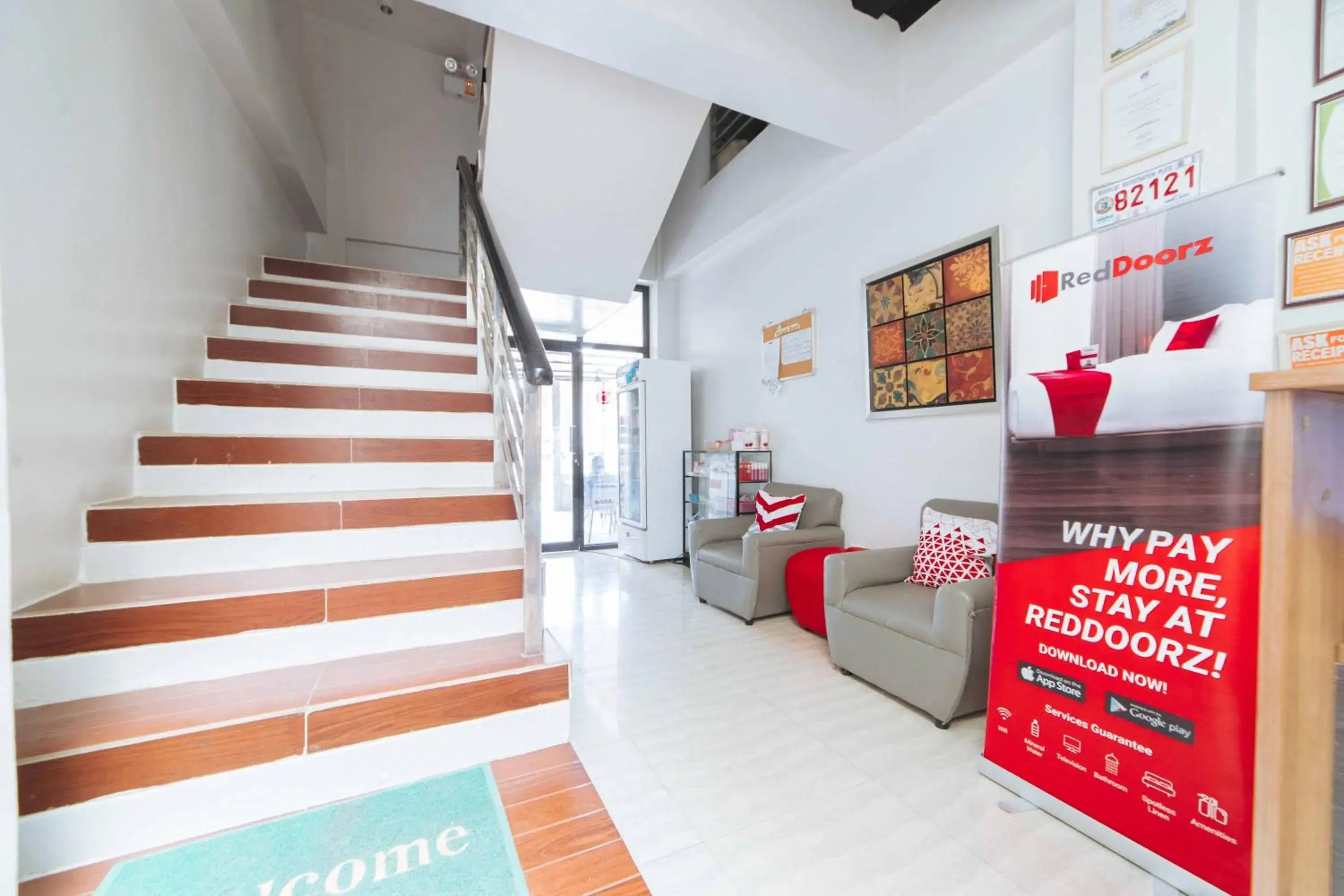 Lobby or reception in RedDoorz near G Mall Bajada Davao Lobby or reception in RedDoorz near G Mall Bajada Davao