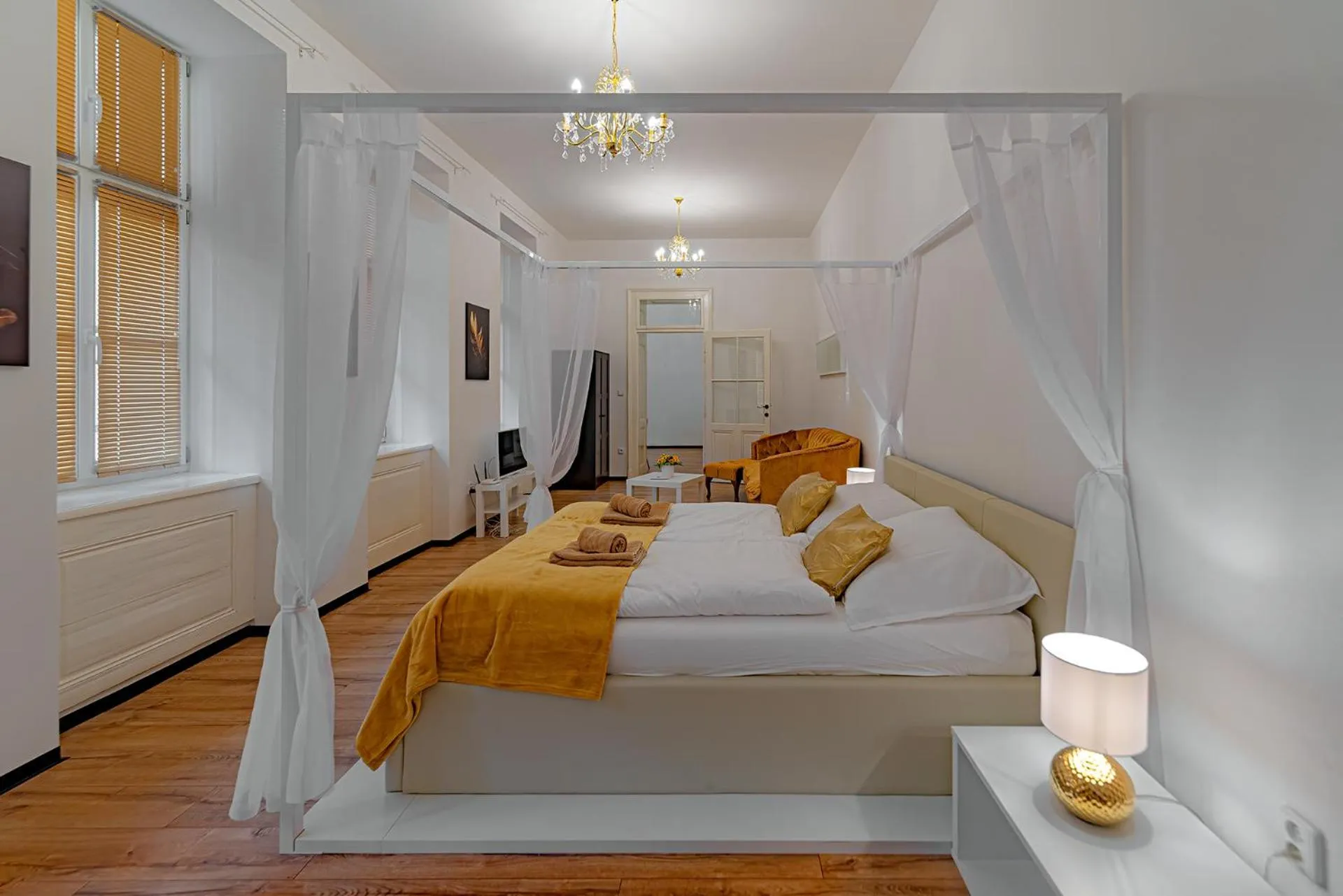 Bedroom, Bed in Rezidence Znojmo SPA privat wellness