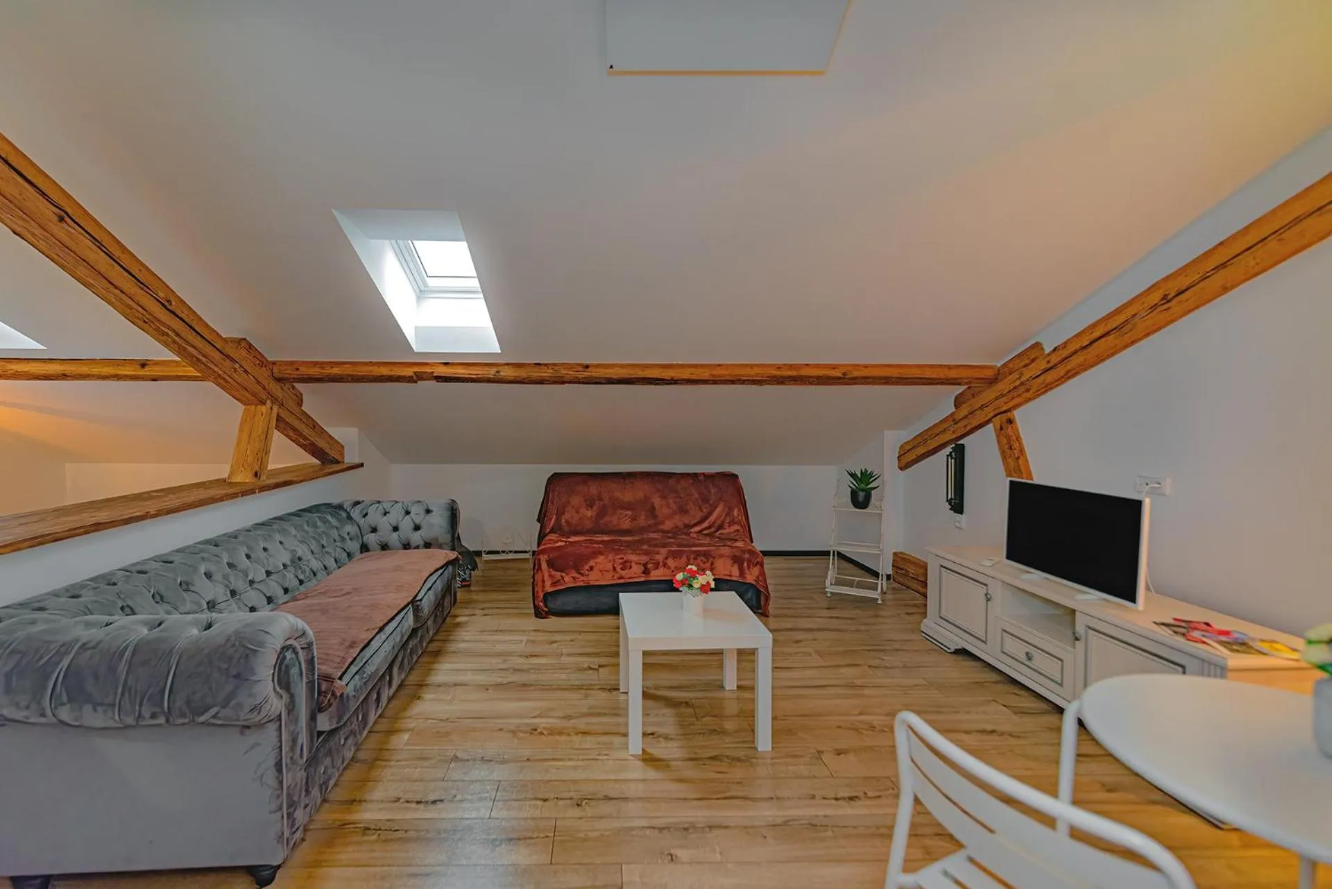 Seating area, Bed in Rezidence Znojmo SPA privat wellness