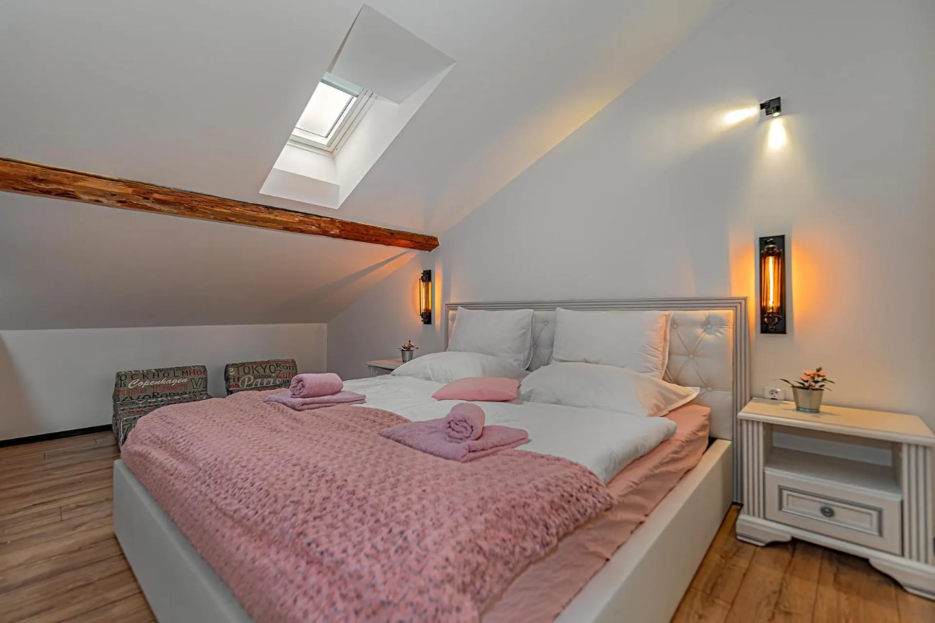 Bedroom, Bed in Rezidence Znojmo SPA privat wellness
