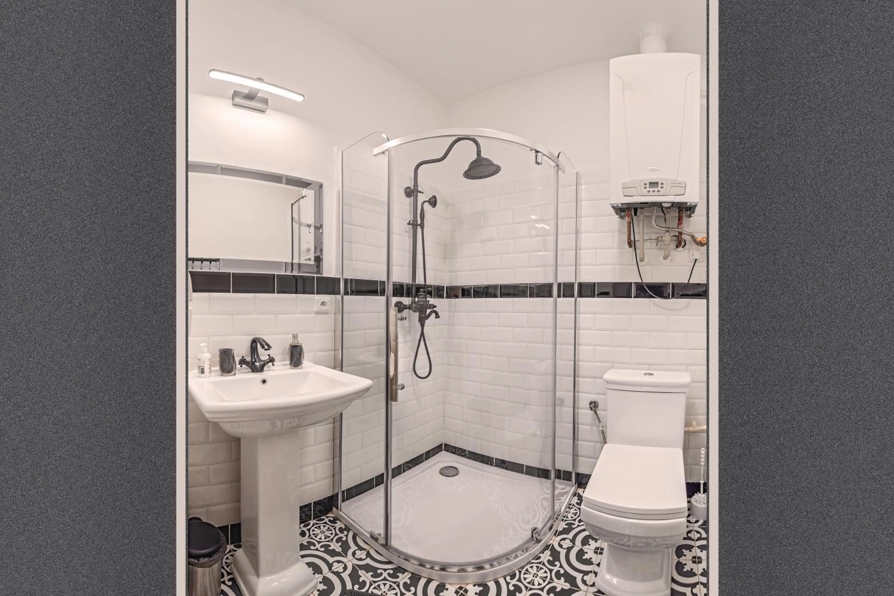 Shower in Rezidence Znojmo SPA privat wellness