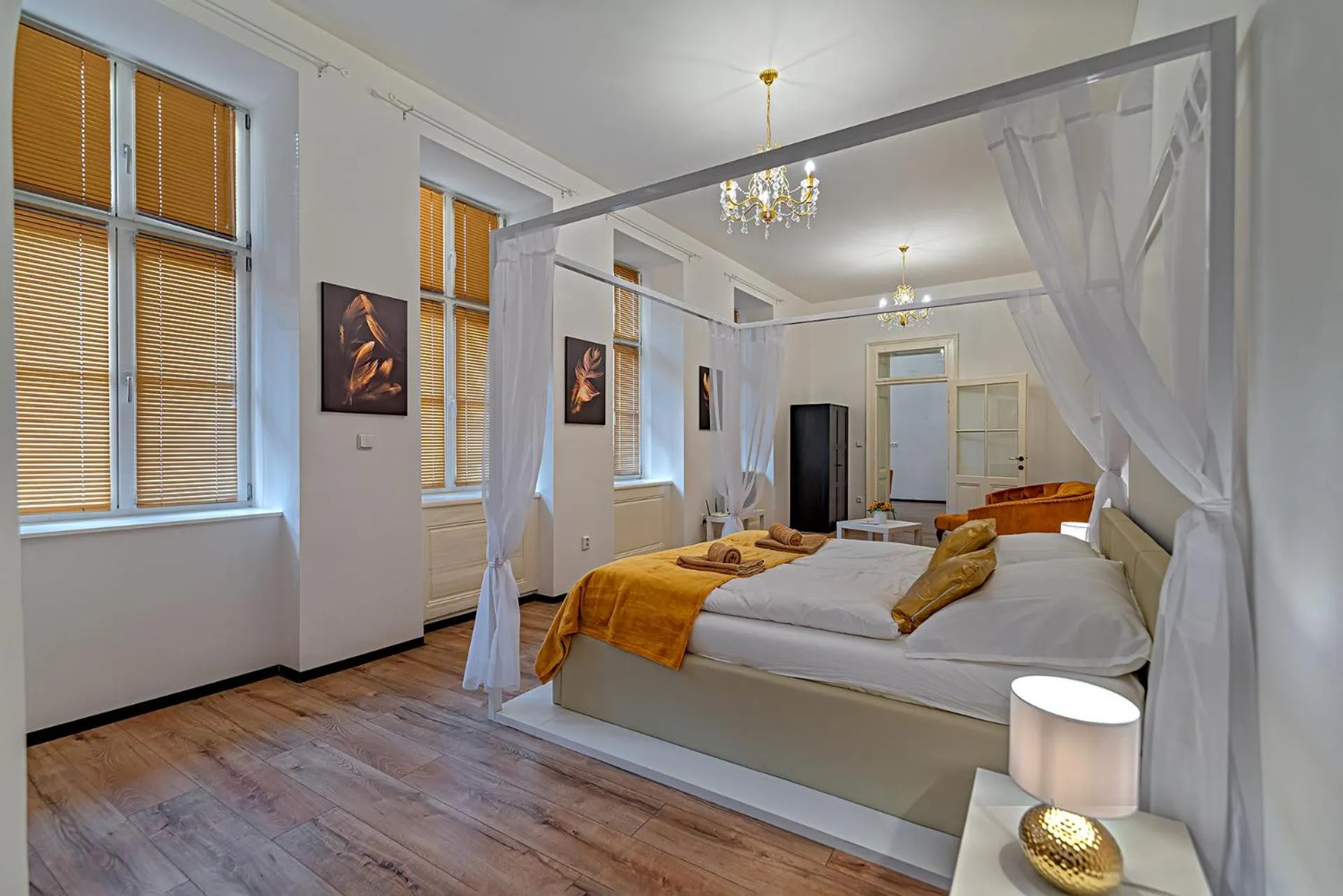 Bed in Rezidence Znojmo SPA privat wellness