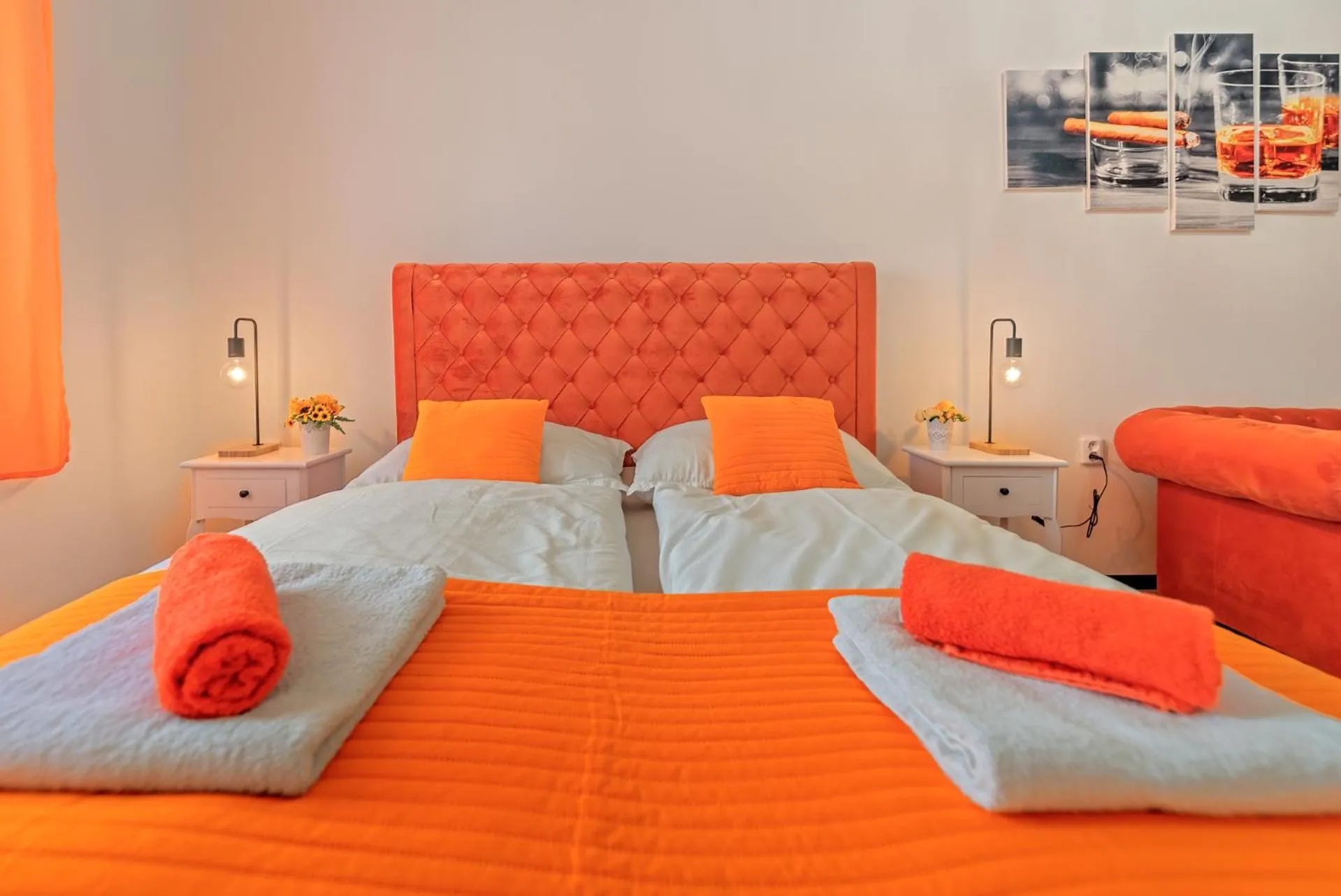 Bed in Rezidence Znojmo SPA privat wellness
