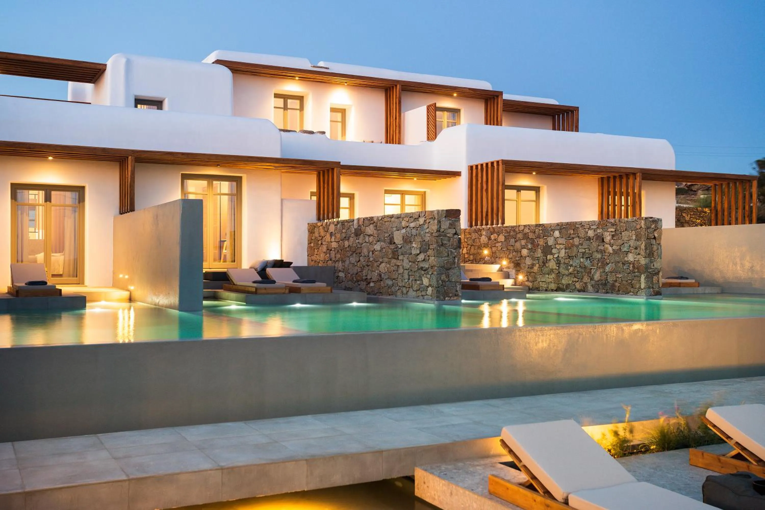Property building in Mykonos Soul Luxury Suites