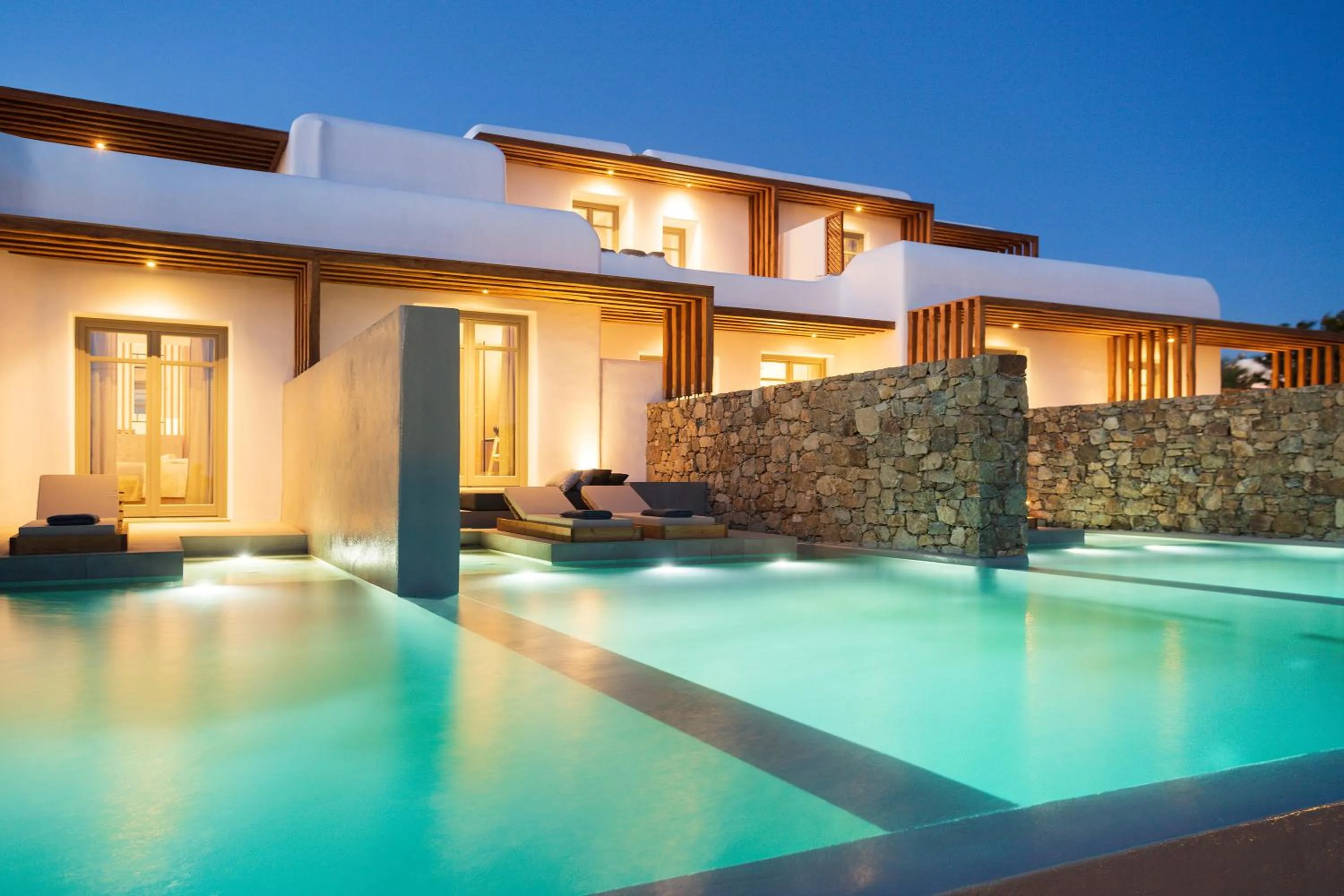 Property building in Mykonos Soul Luxury Suites