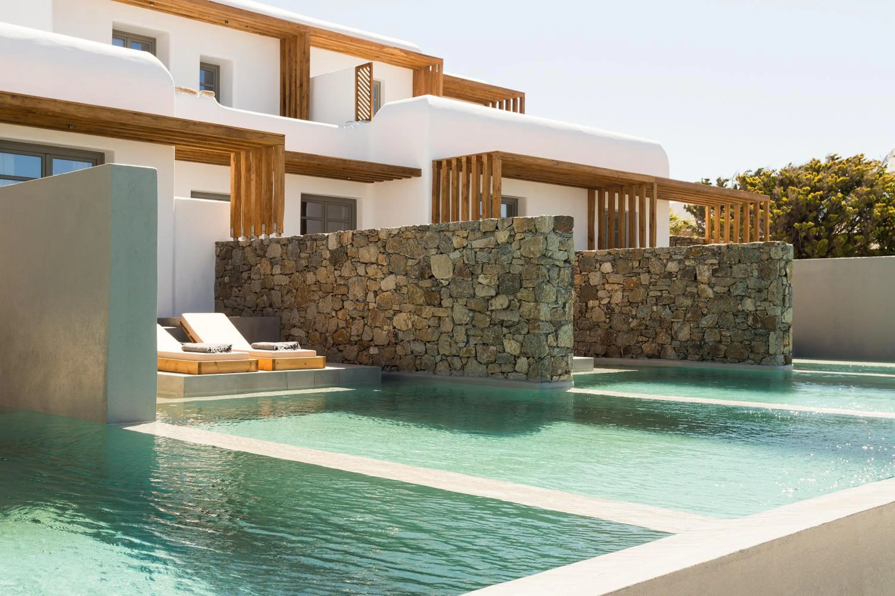 Property building in Mykonos Soul Luxury Suites