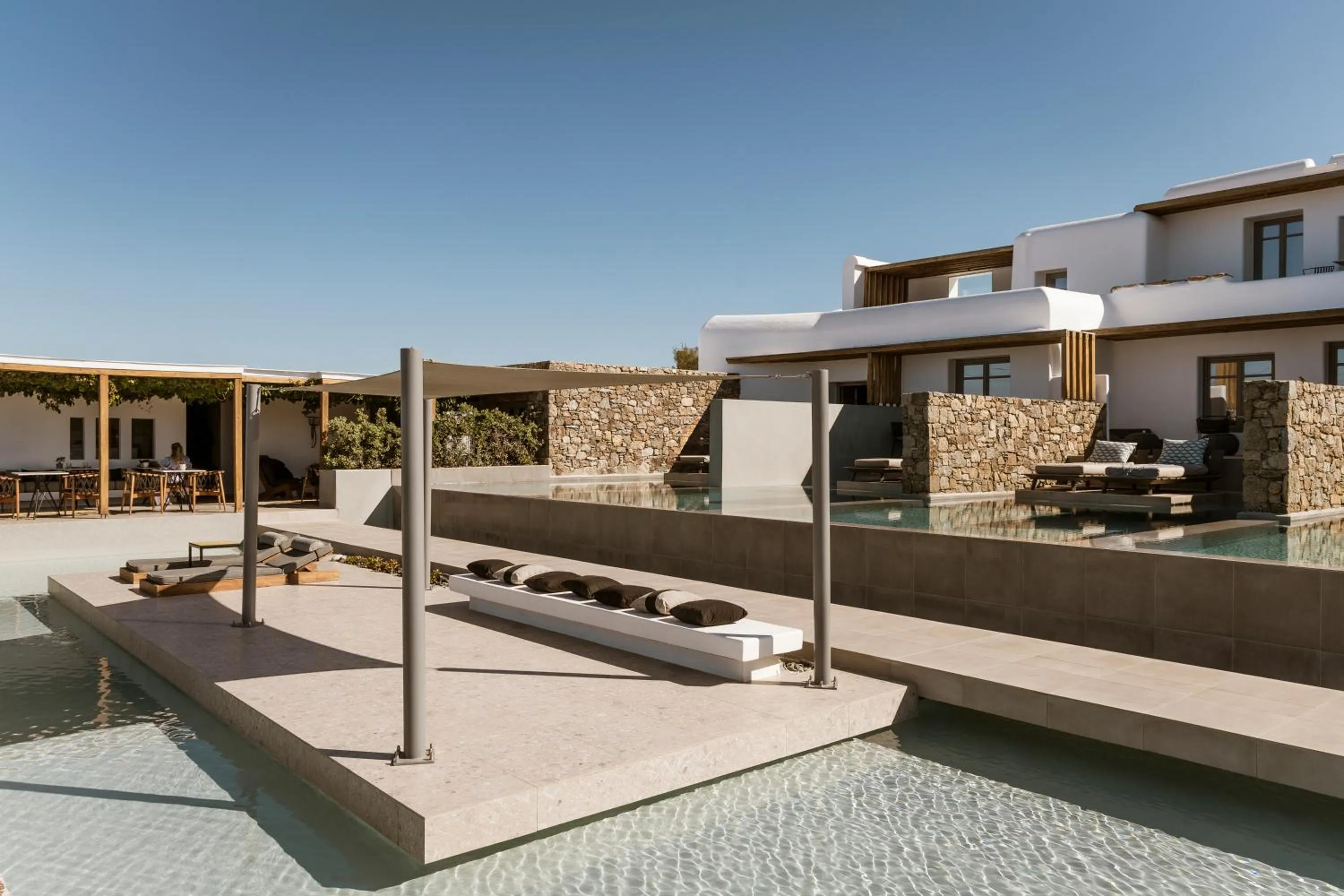 Property building in Mykonos Soul Luxury Suites