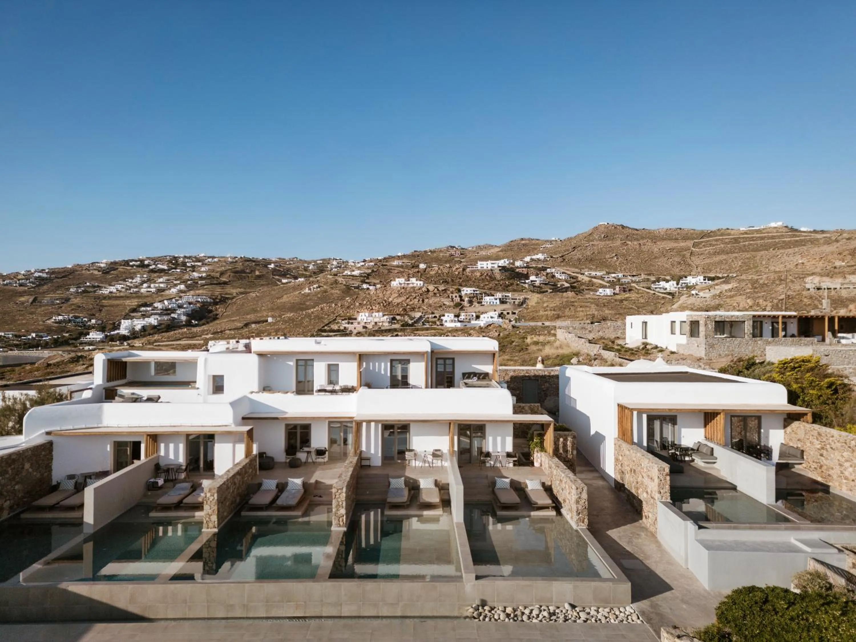 Property building in Mykonos Soul Luxury Suites