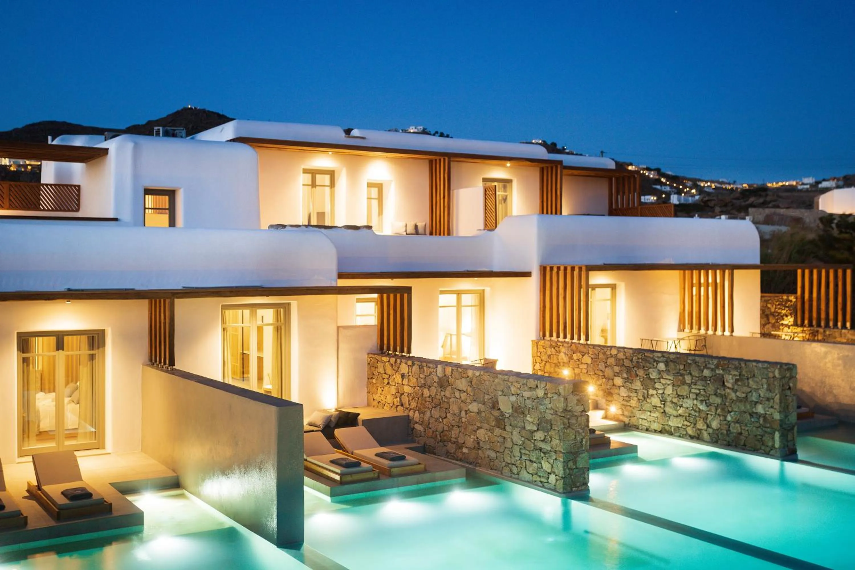 Property building in Mykonos Soul Luxury Suites