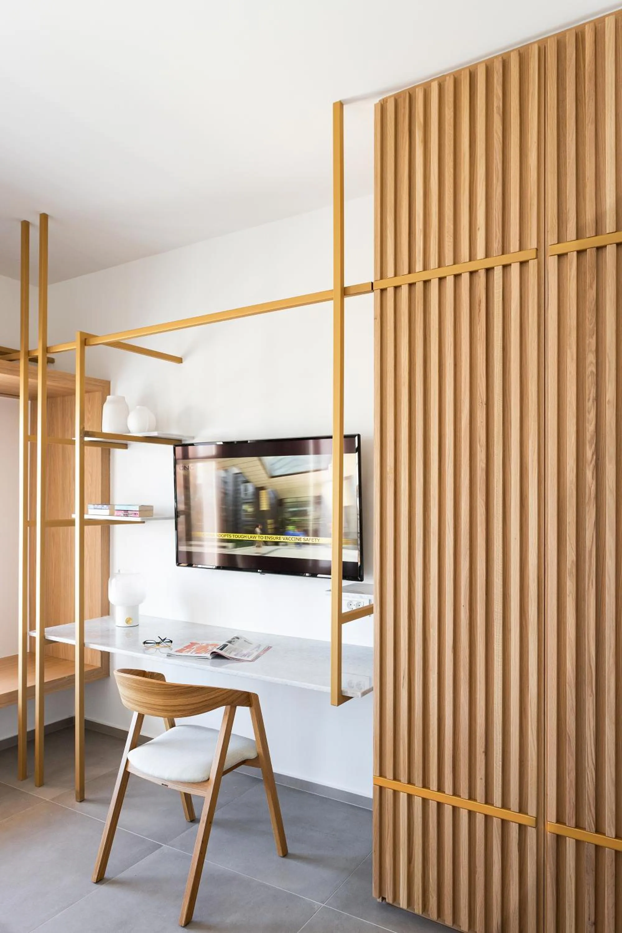 Seating area in Mykonos Soul Luxury Suites