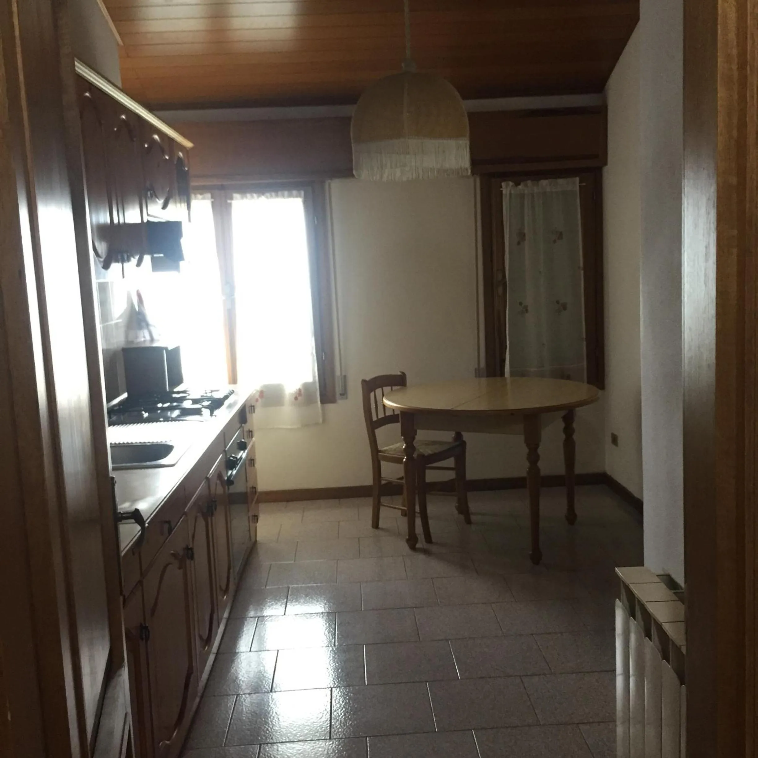 Kitchen or kitchenette in Locanda del Sole