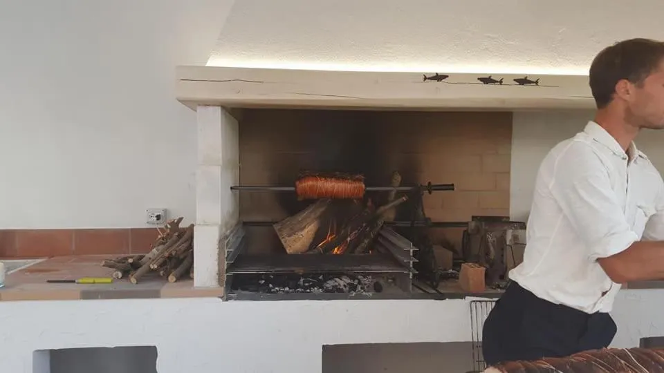 BBQ facilities in Locanda del Sole