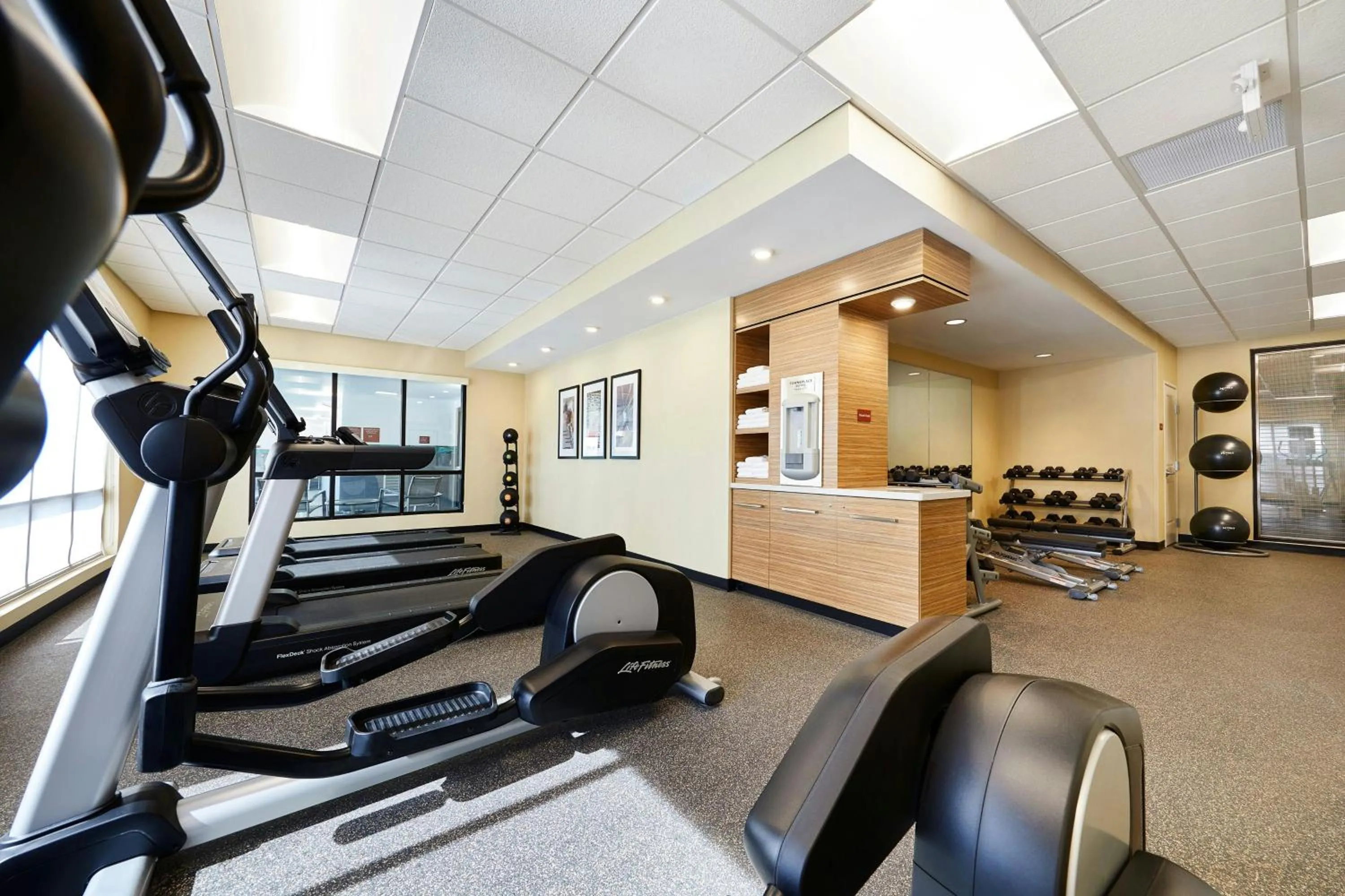 Fitness centre/facilities in TownePlace Suites by Marriott St. Louis O'Fallon
