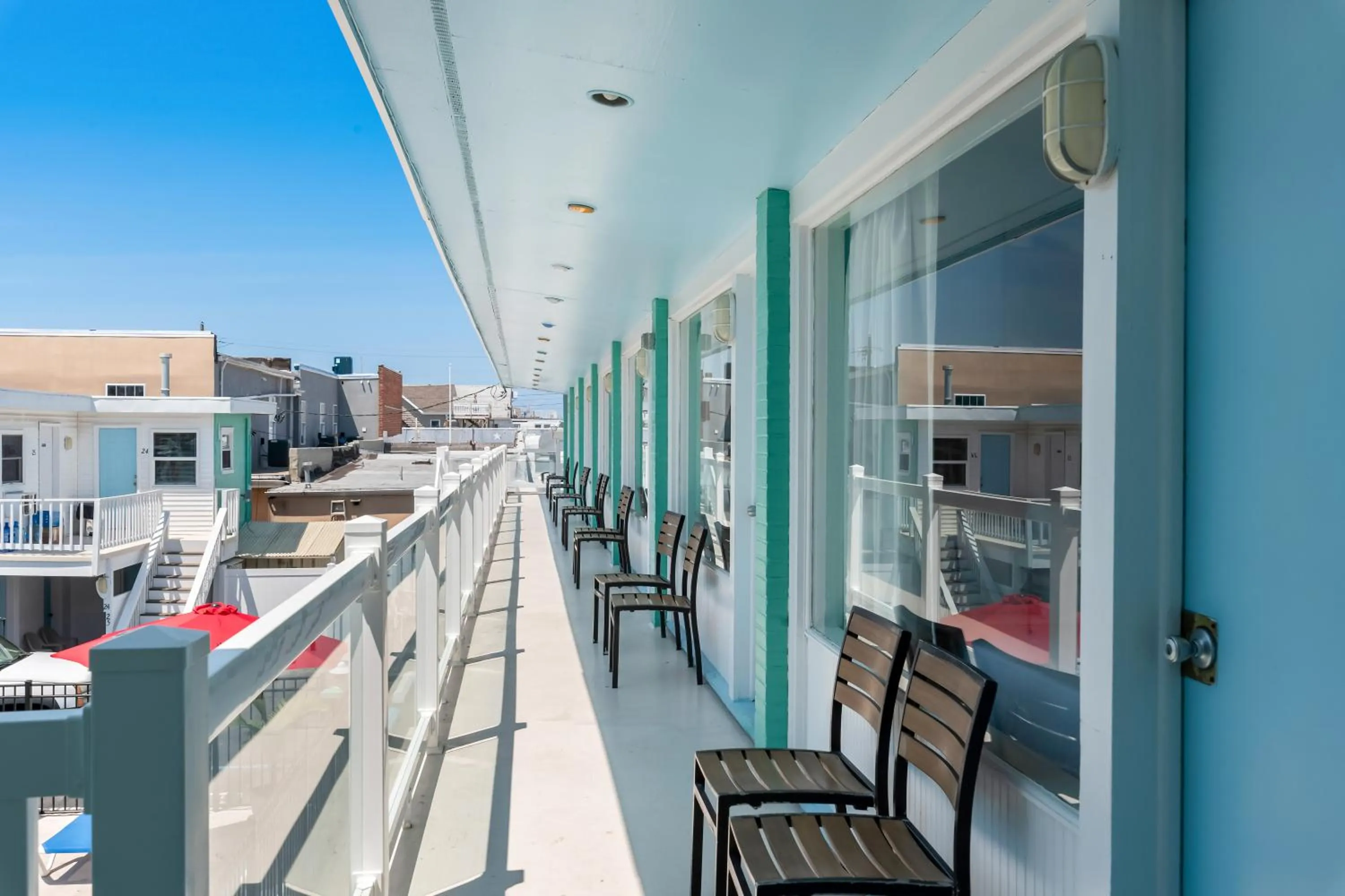 Property building in Mango Motel Wildwood Beach & Boardwalk