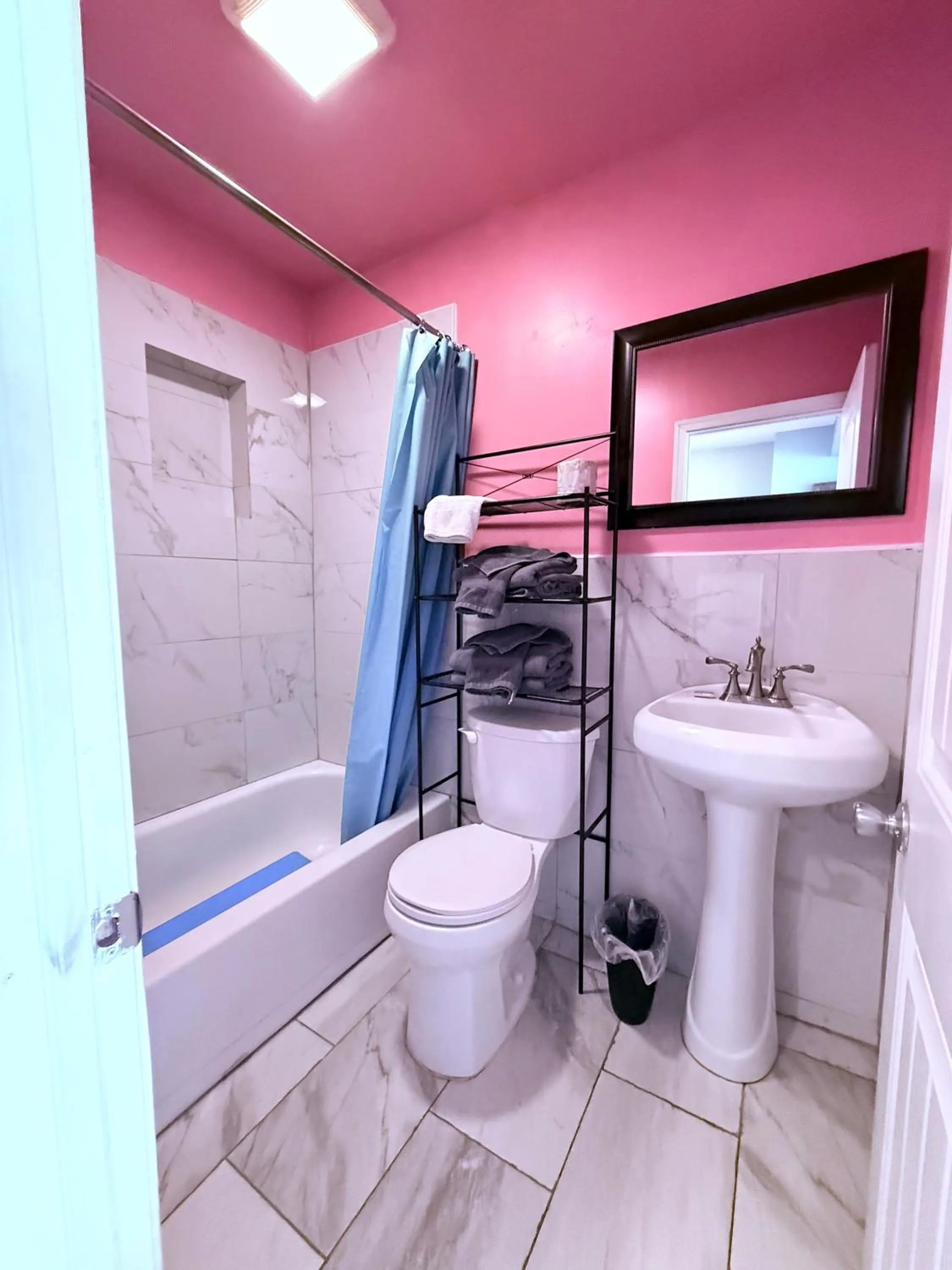 Bathroom in Twilight Motel