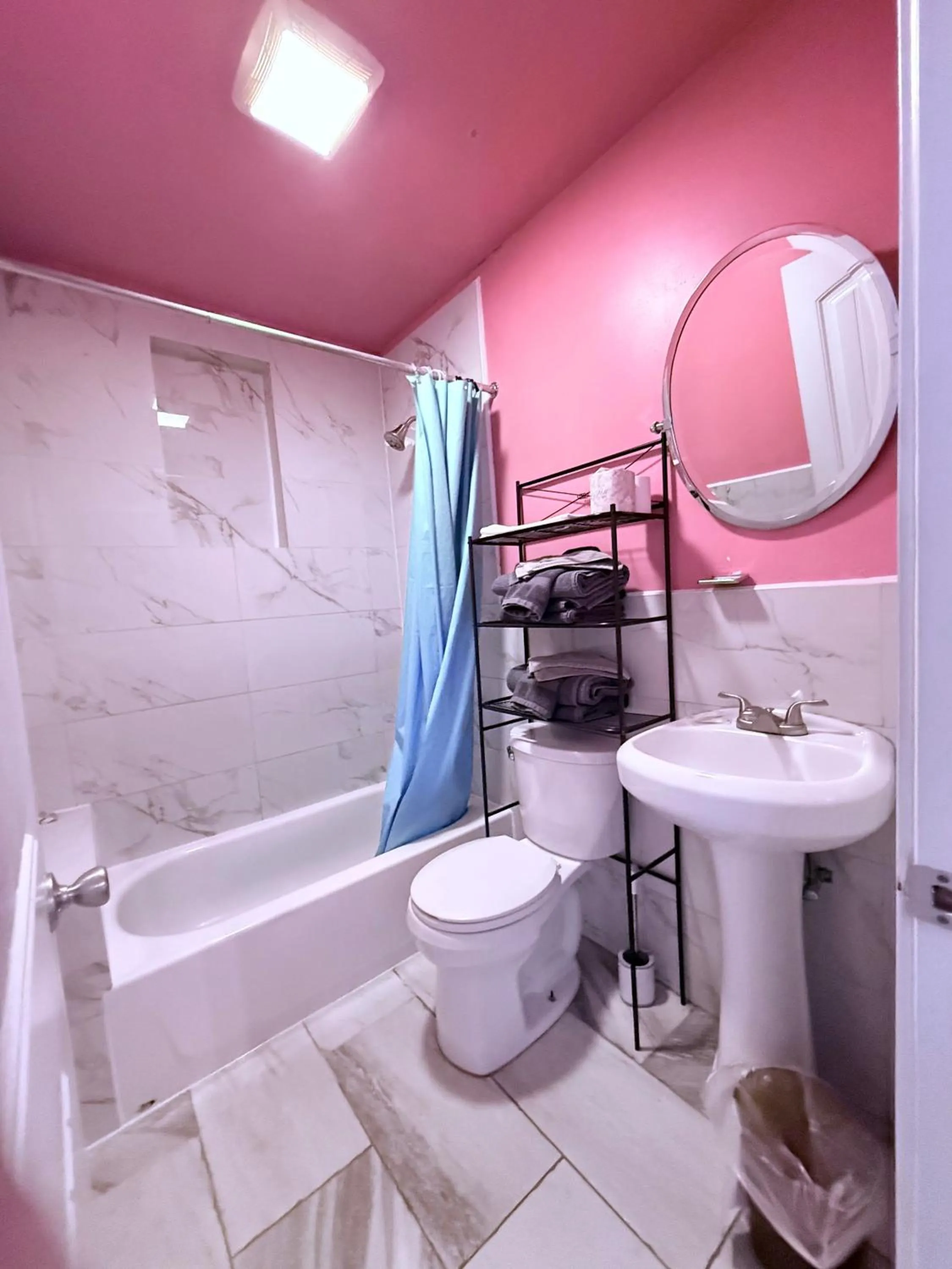 Bathroom in Twilight Motel