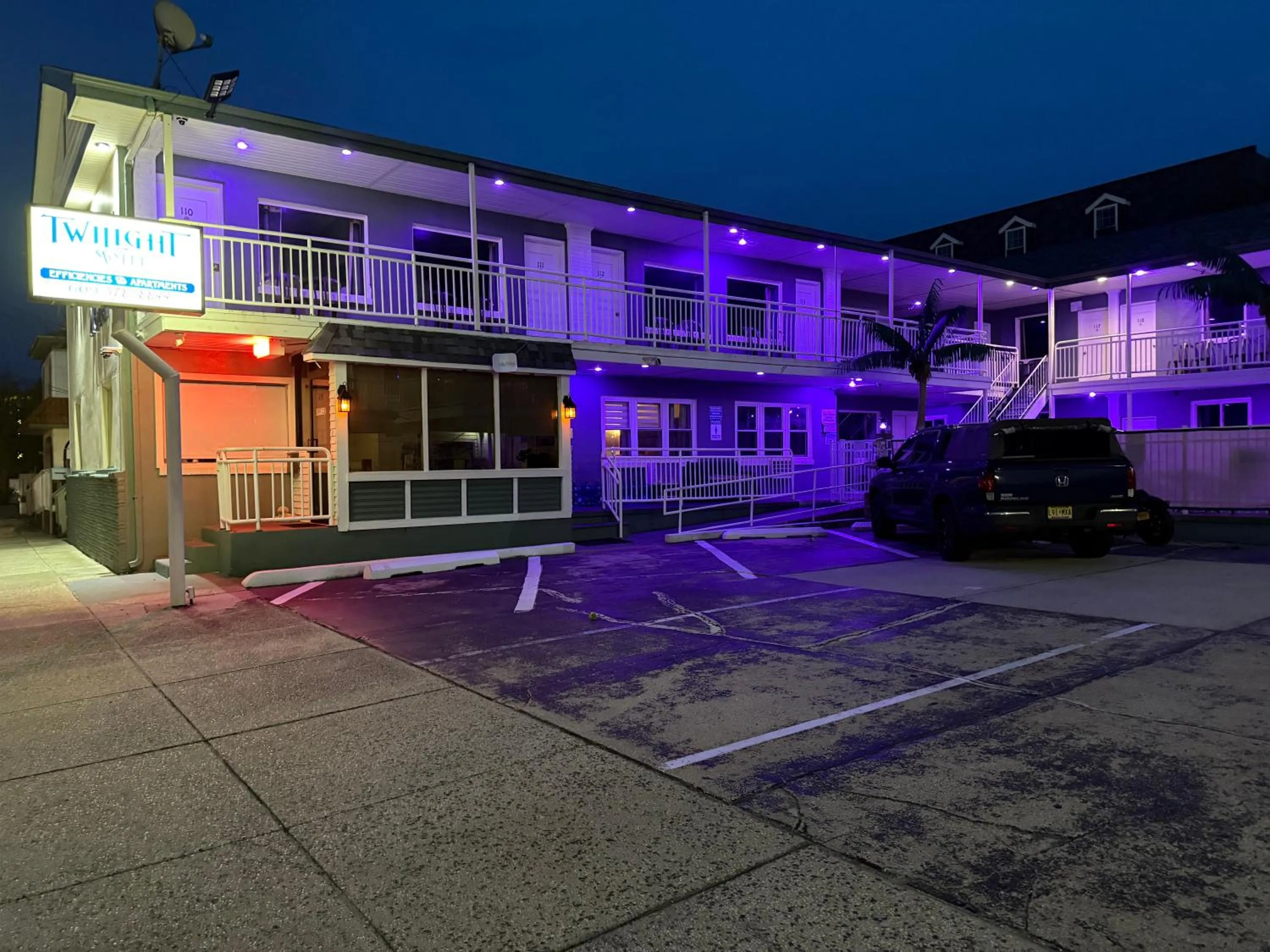 Parking in Twilight Motel