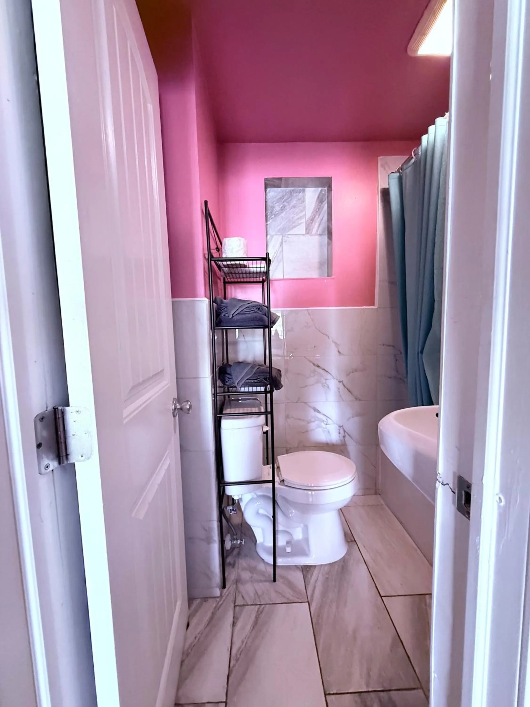 Bathroom in Twilight Motel