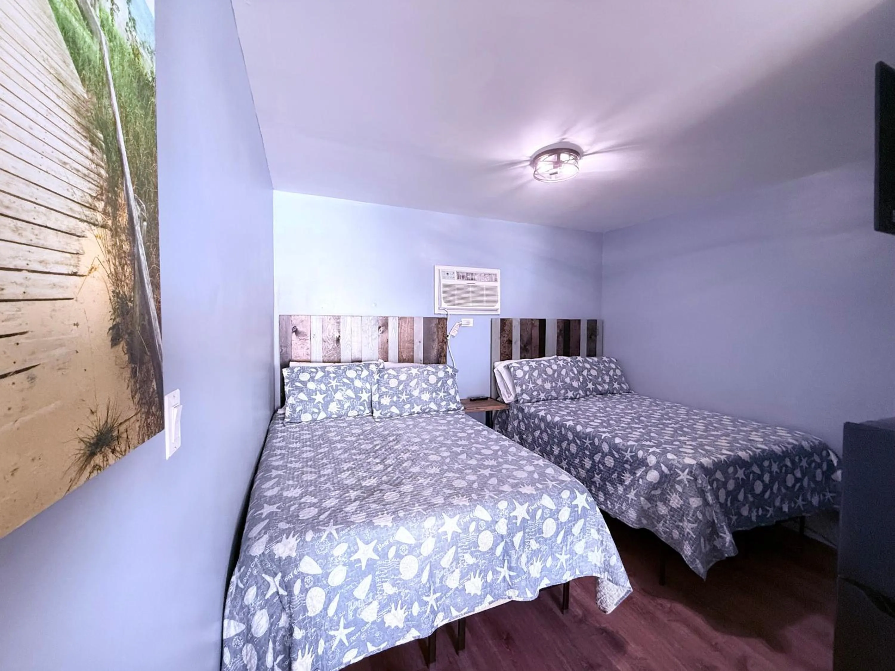 Bed in Twilight Motel