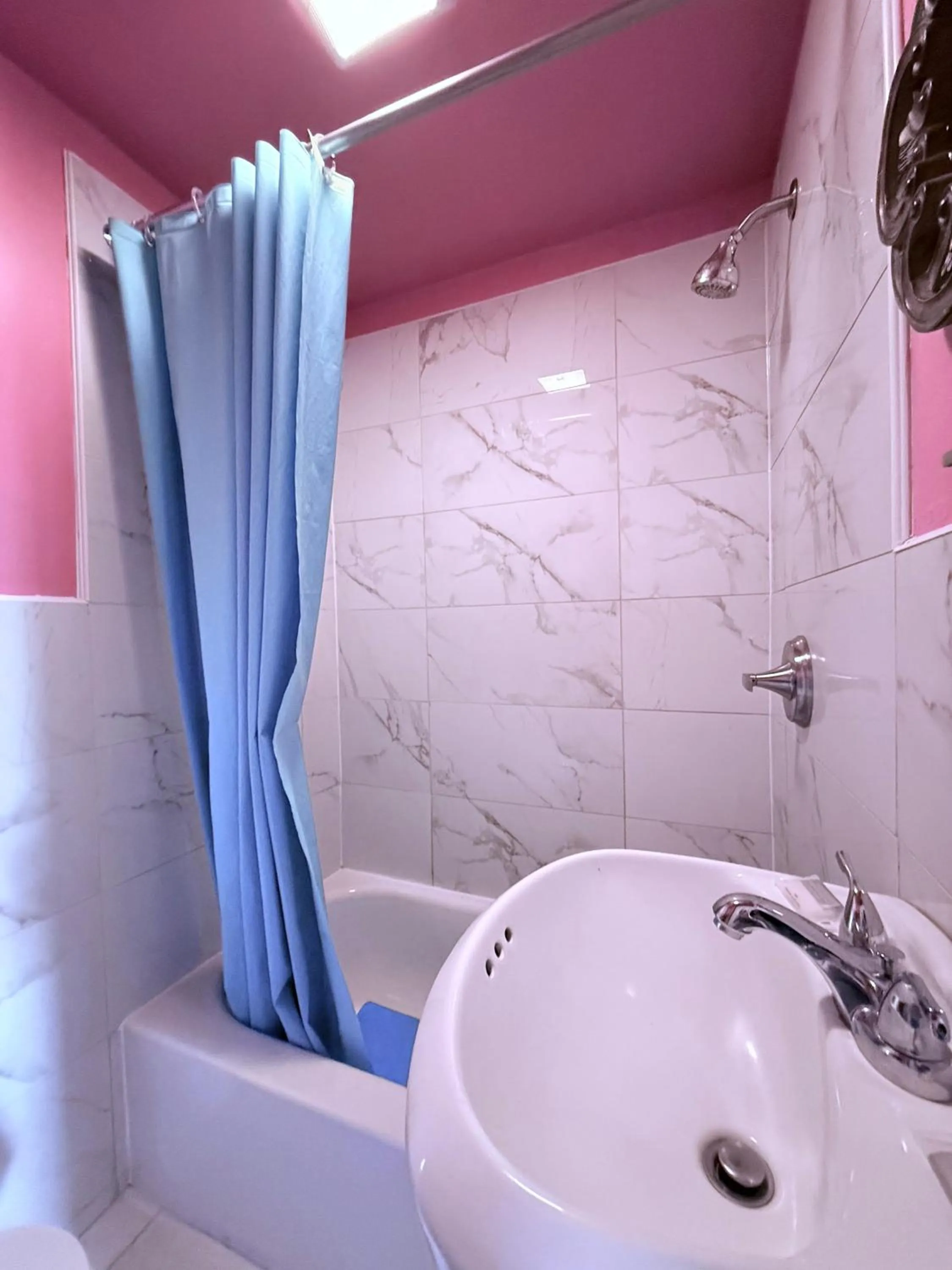 Bathroom in Twilight Motel