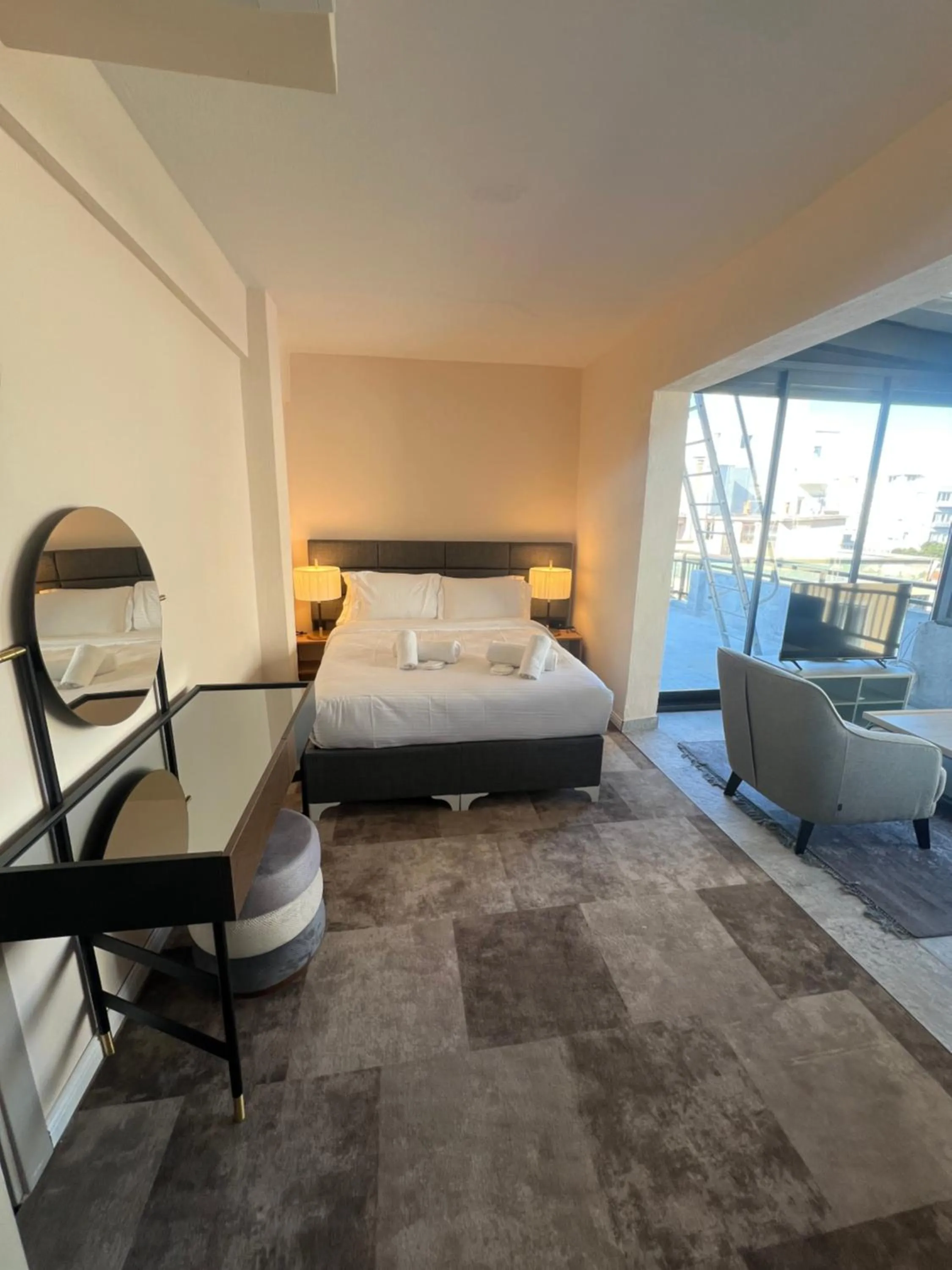 Bedroom, Bed in Lighthouse Hotel