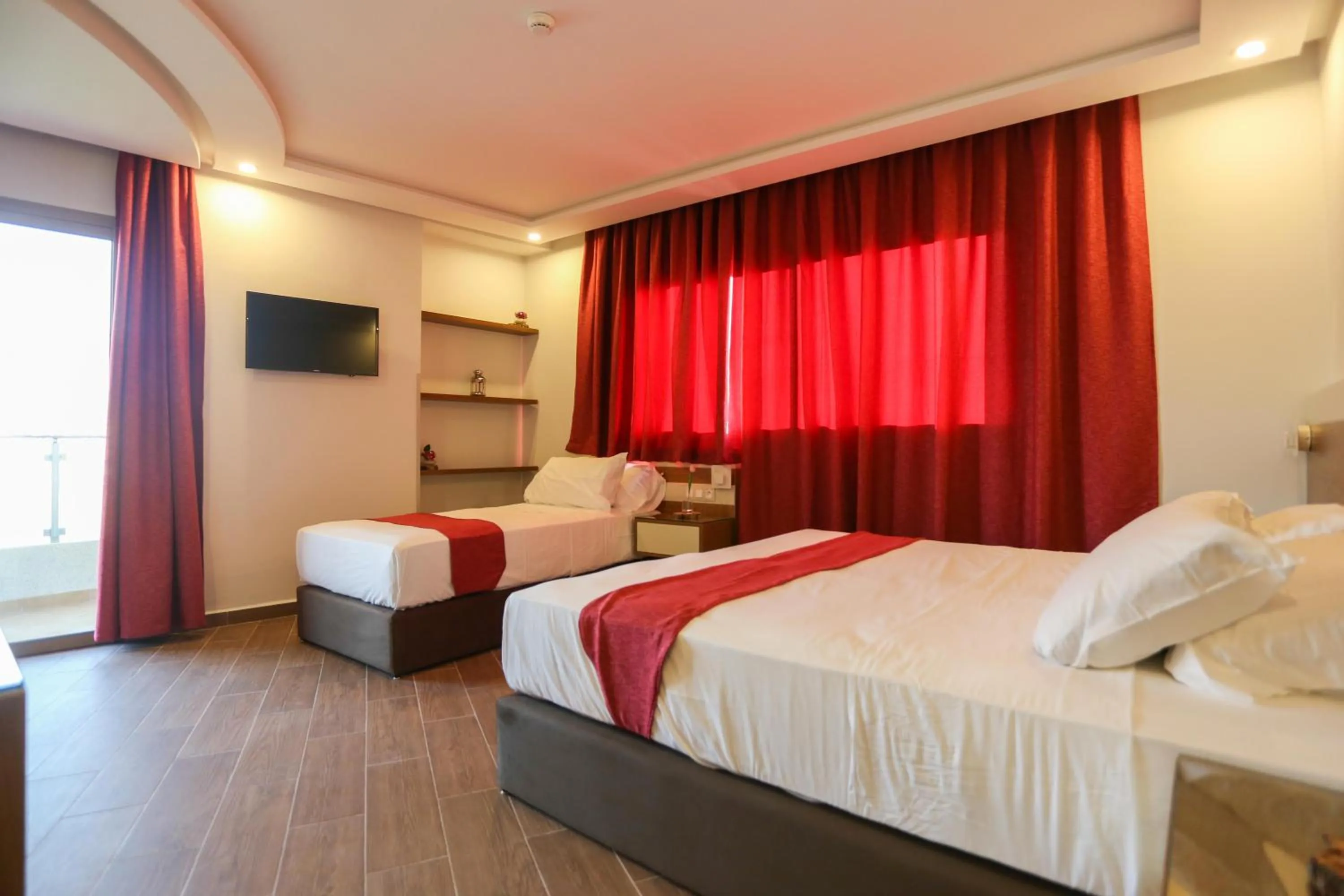 Bed in HOTEL MAKARIM TETOUAN