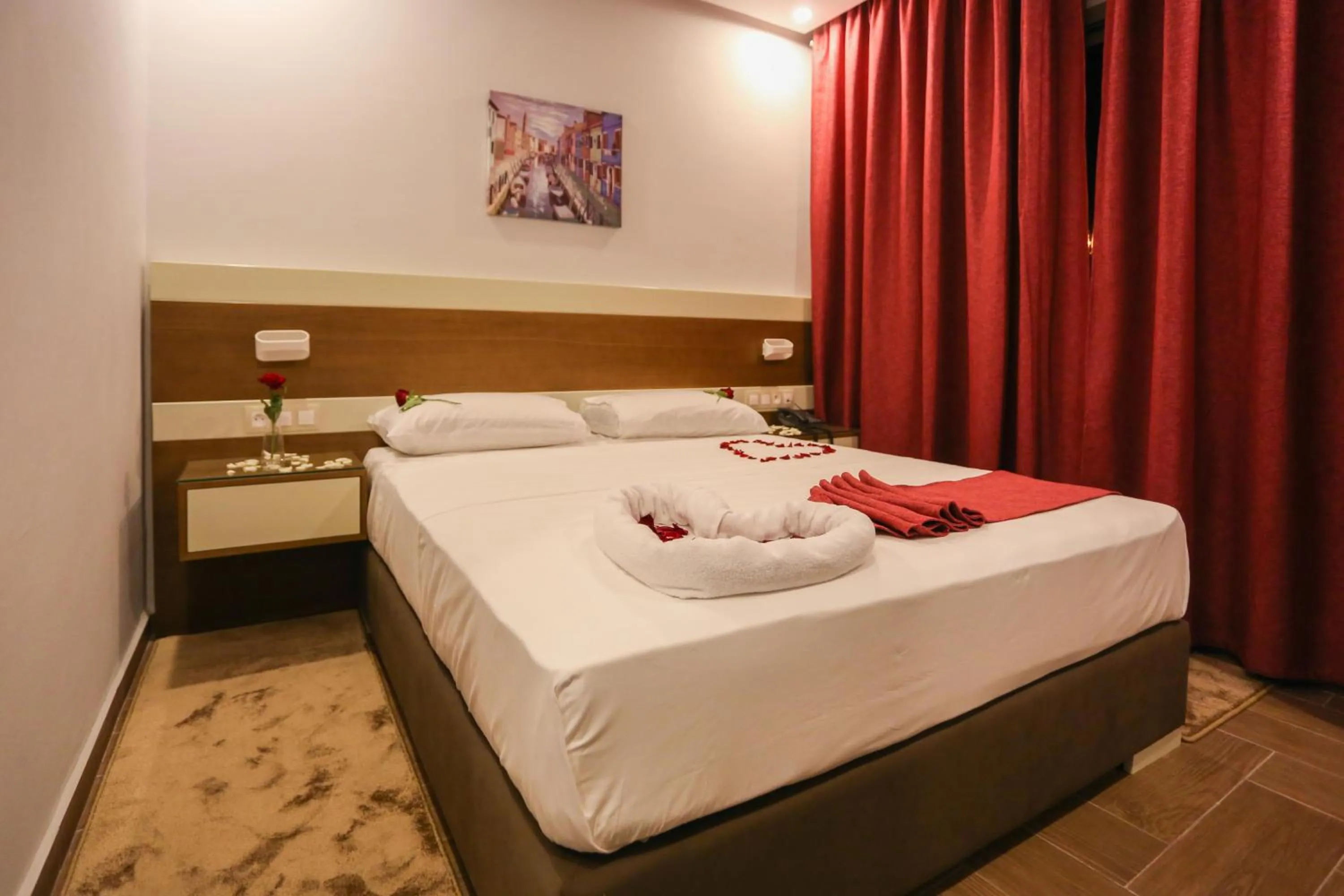 Bed in HOTEL MAKARIM TETOUAN