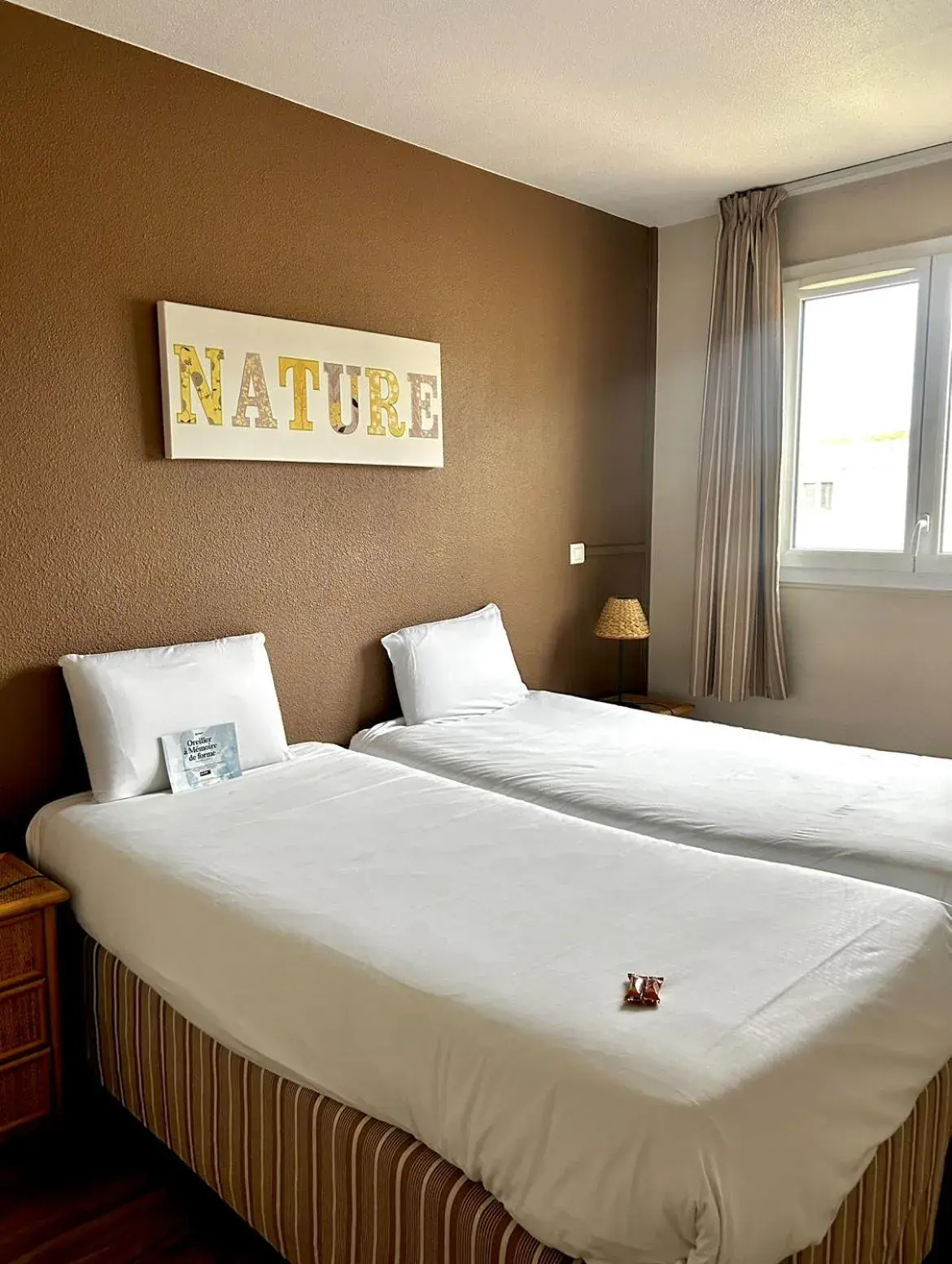 Bedroom, Bed in Kyriad Hotel Montpellier Centre Antigone Bedroom, Bed in Kyriad Hotel Montpellier Centre Antigone