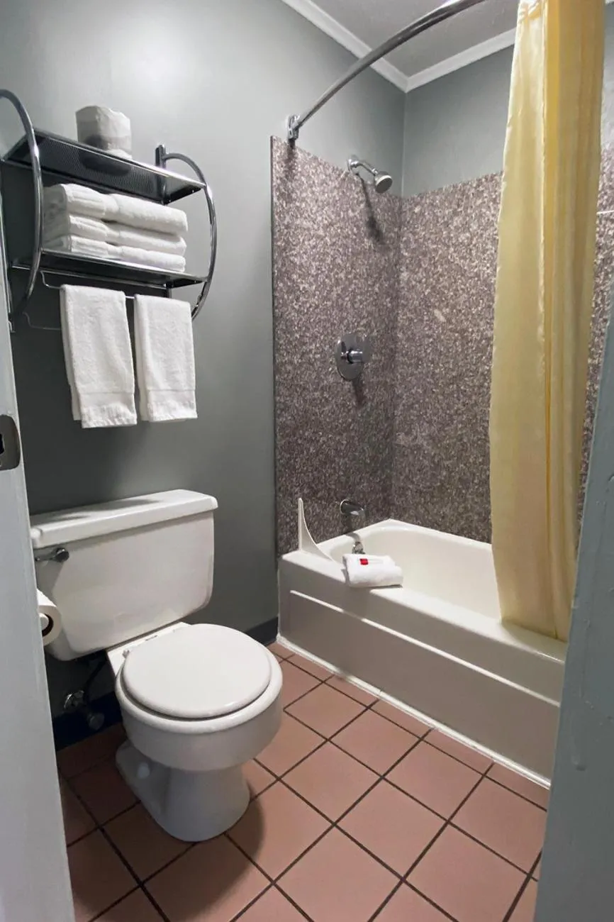 Bathroom in Budget Inn