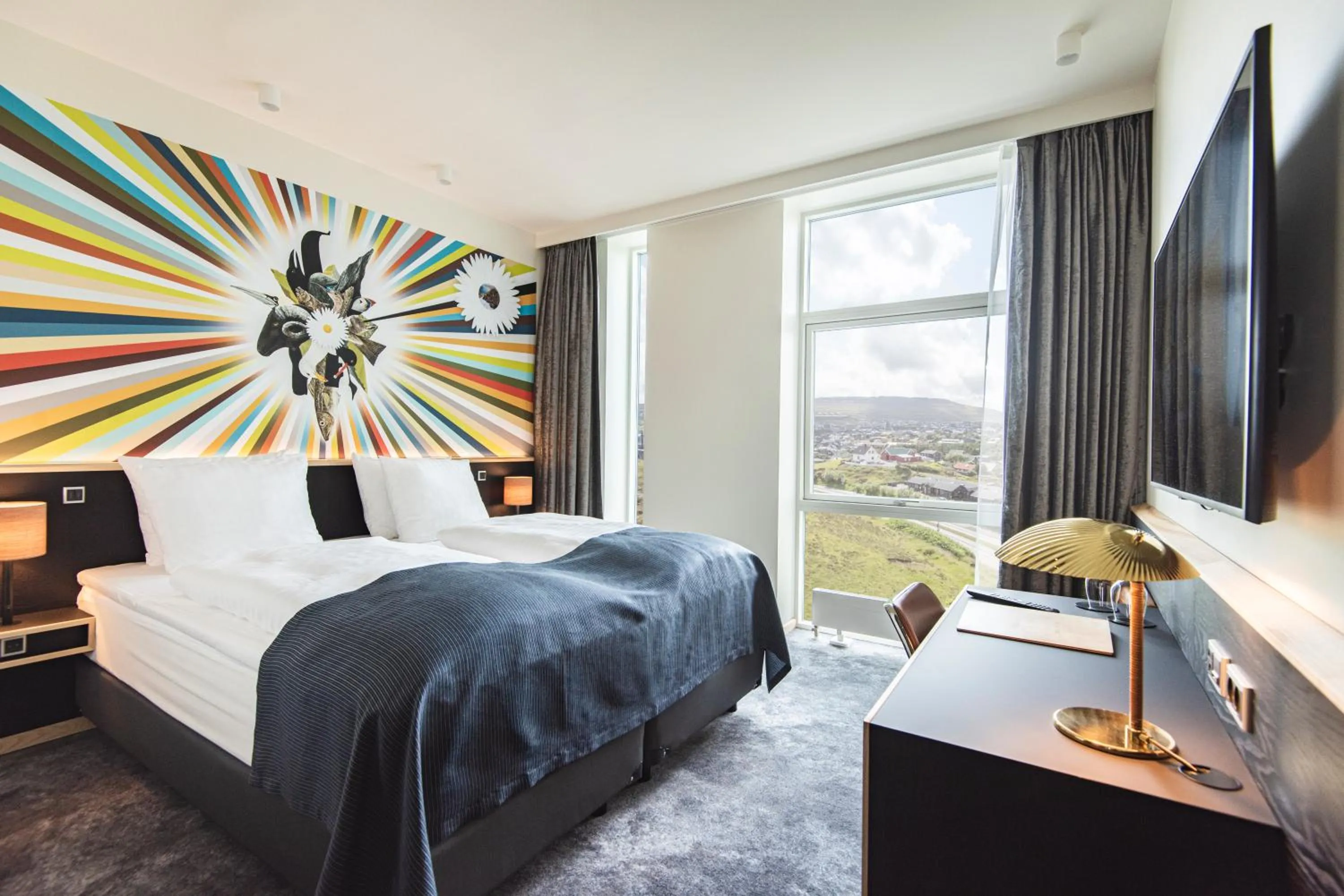 Bedroom, Bed in Hotel Brandan