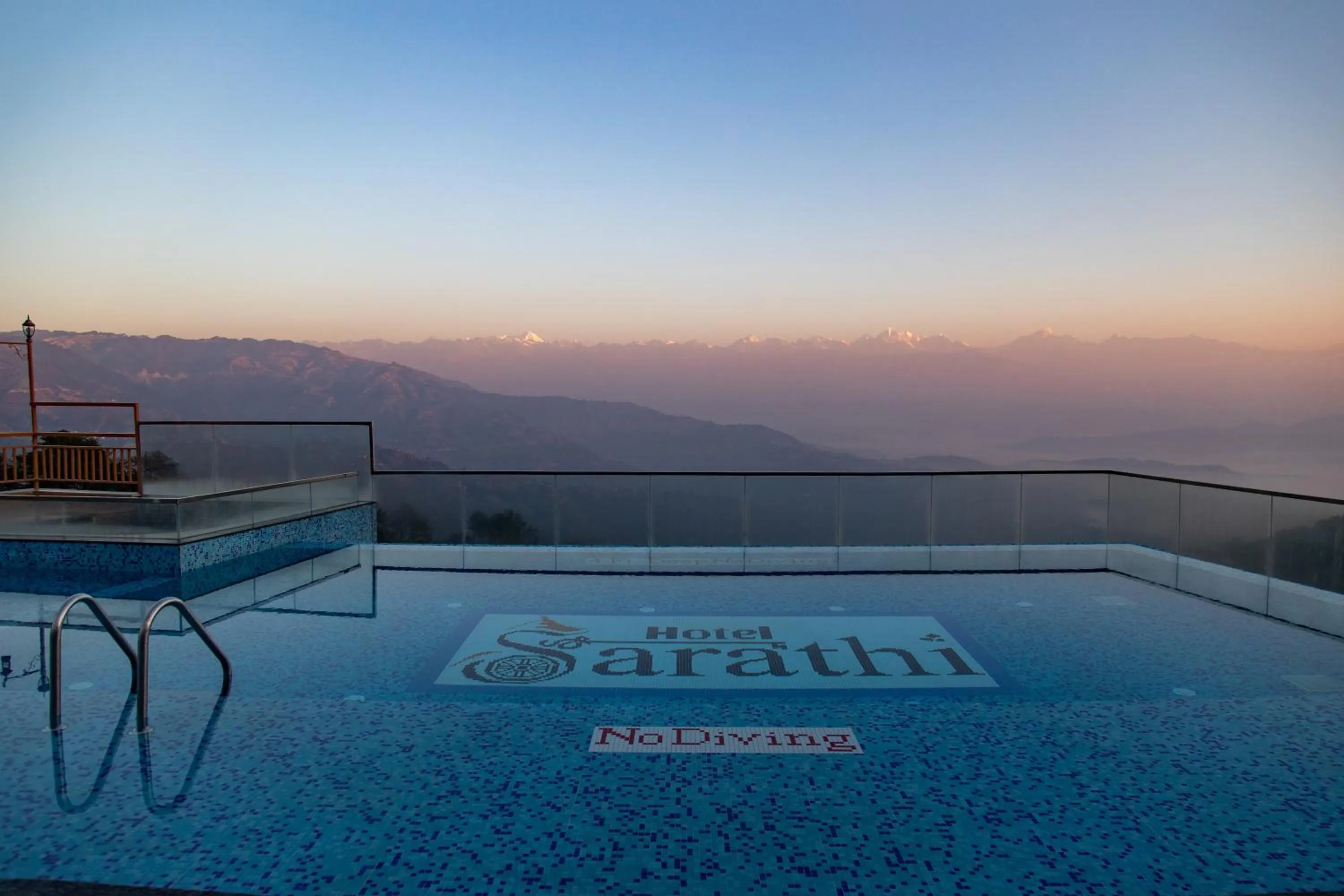 Natural landscape in Hotel Sarathi