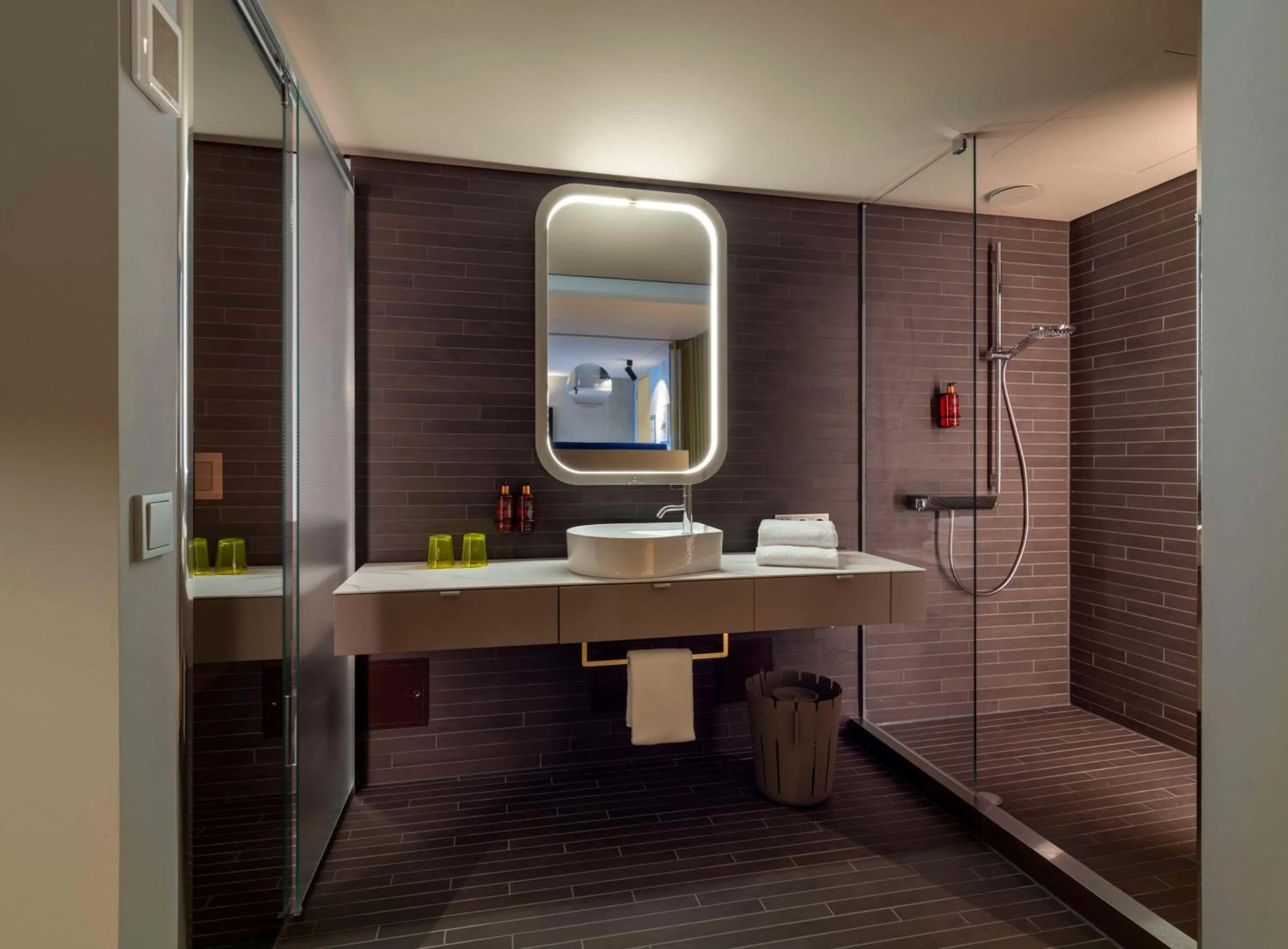 Bathroom in b'mine hotel Düsseldorf