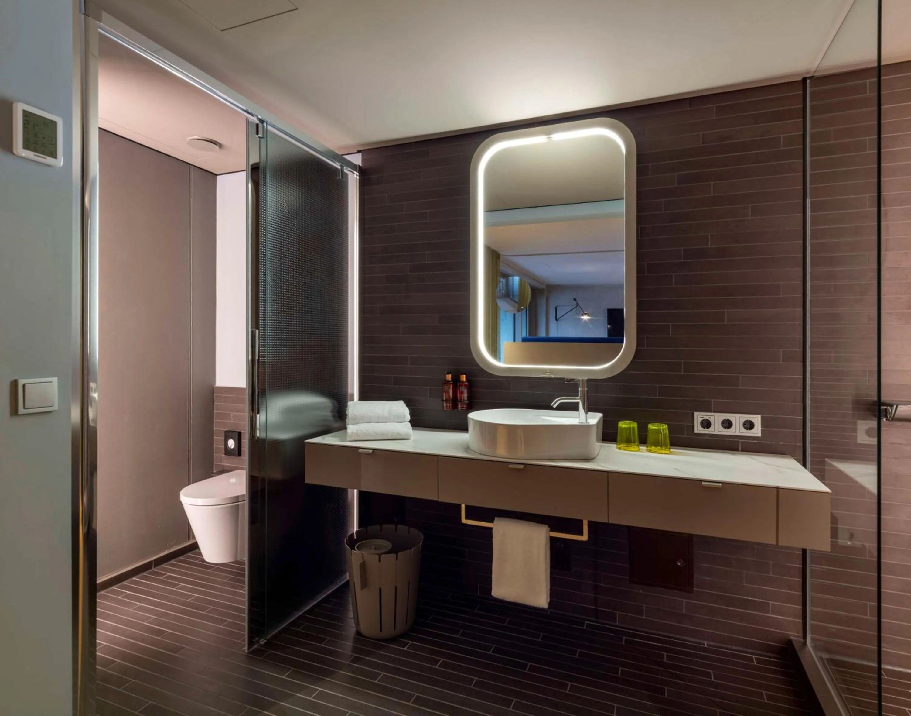 Bathroom in b'mine hotel Düsseldorf