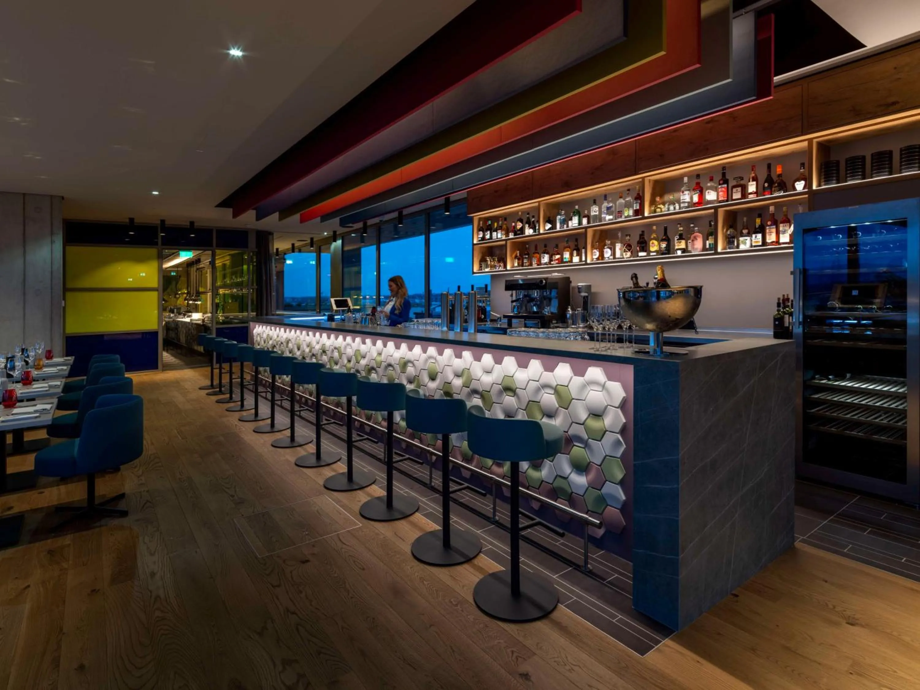 Food and drinks in b'mine hotel Düsseldorf