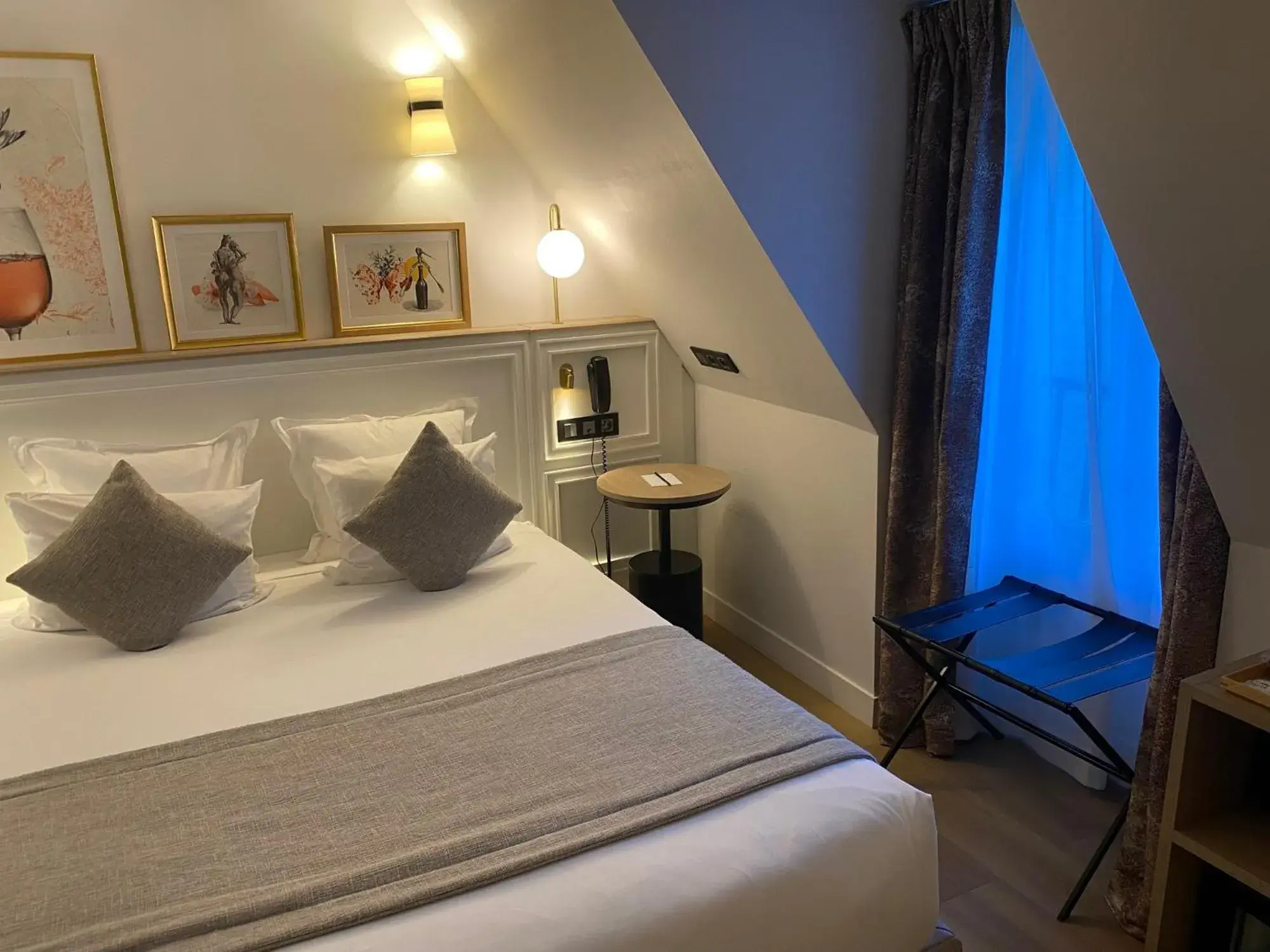 Bed in XO Hotel Paris Bed in XO Hotel Paris