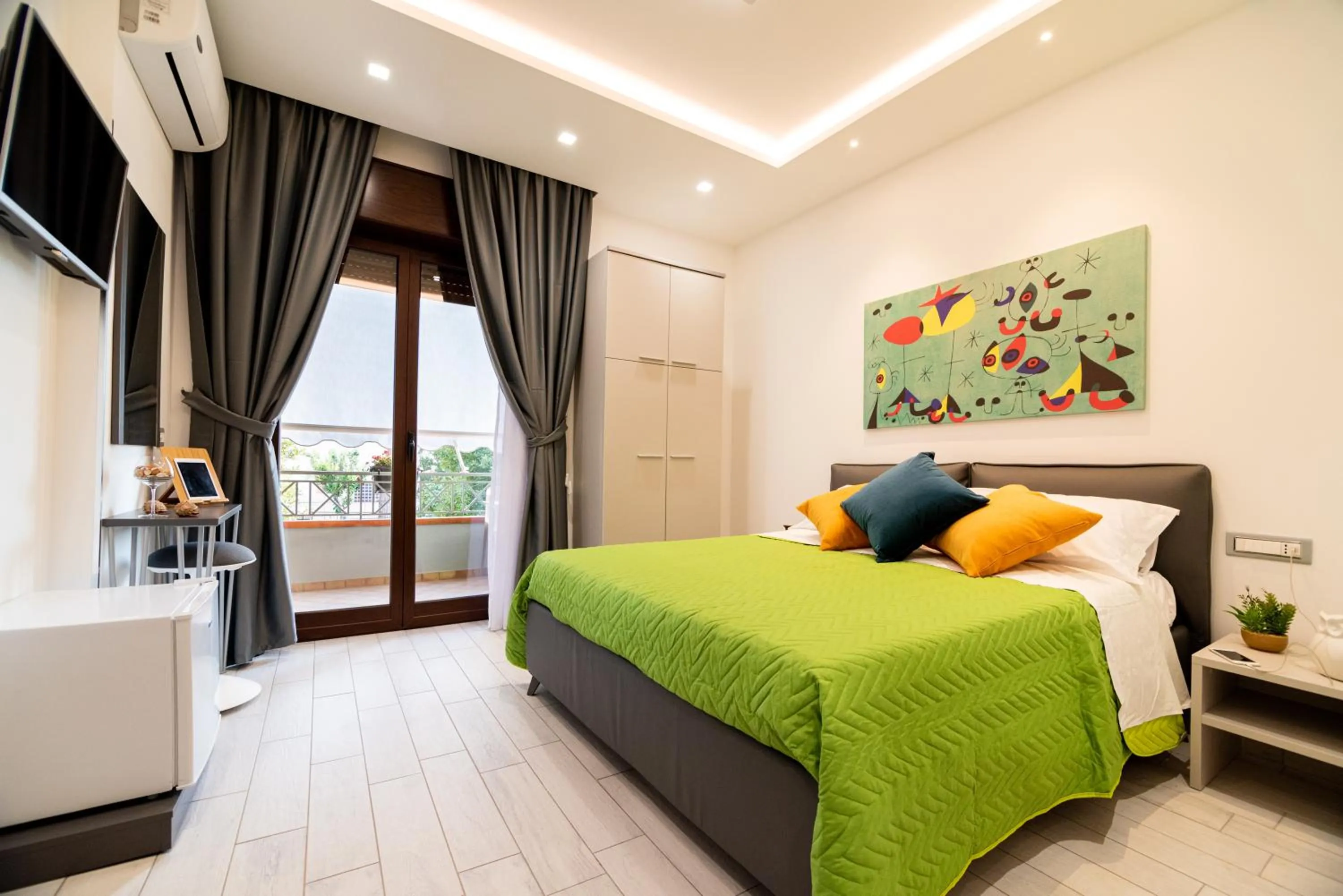 Photo of the whole room, Bed in Cilento Suite - Vinarte B&B