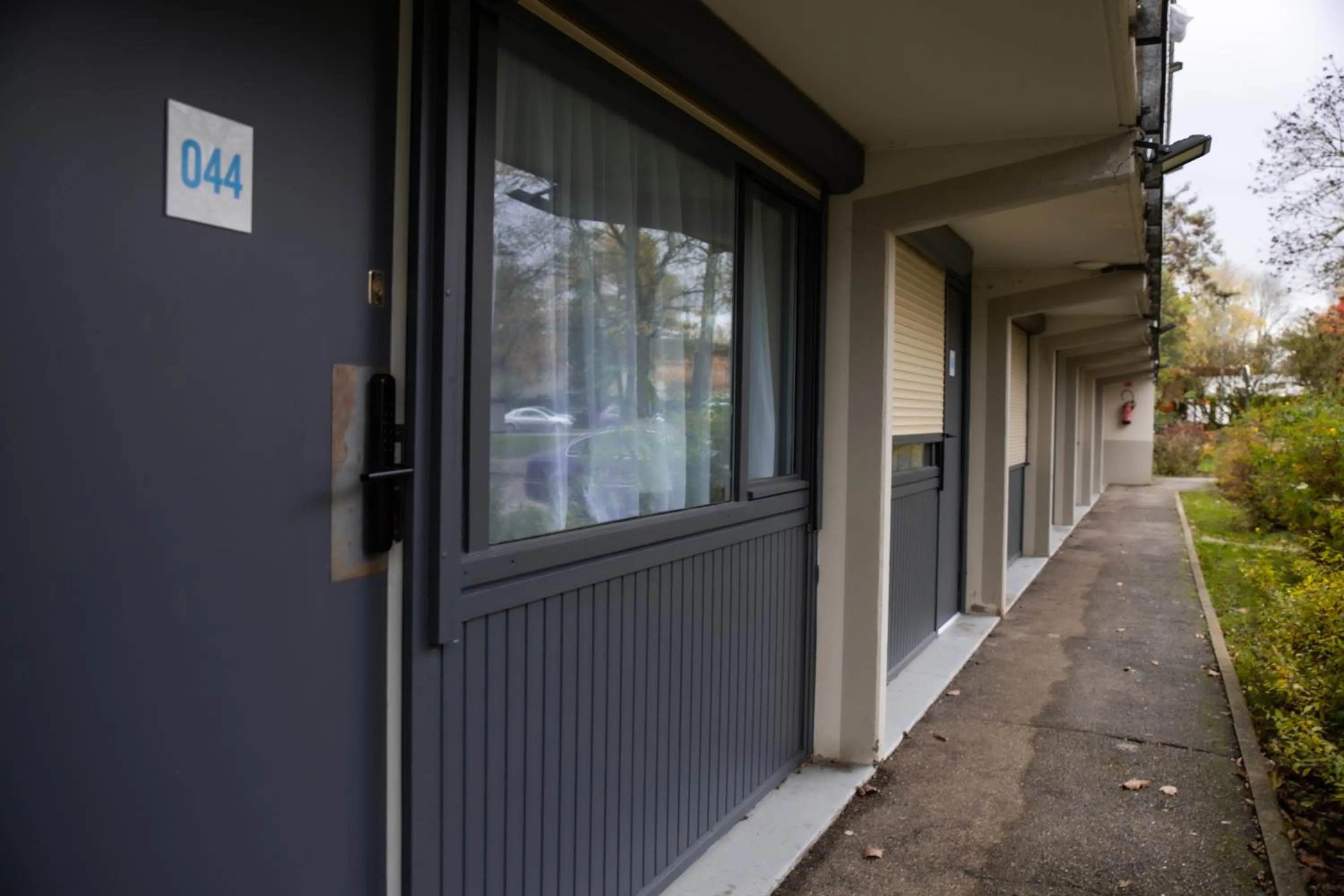 Garden view in Kyriad Direct Nancy Sud -Vandoeuvre - Rénové