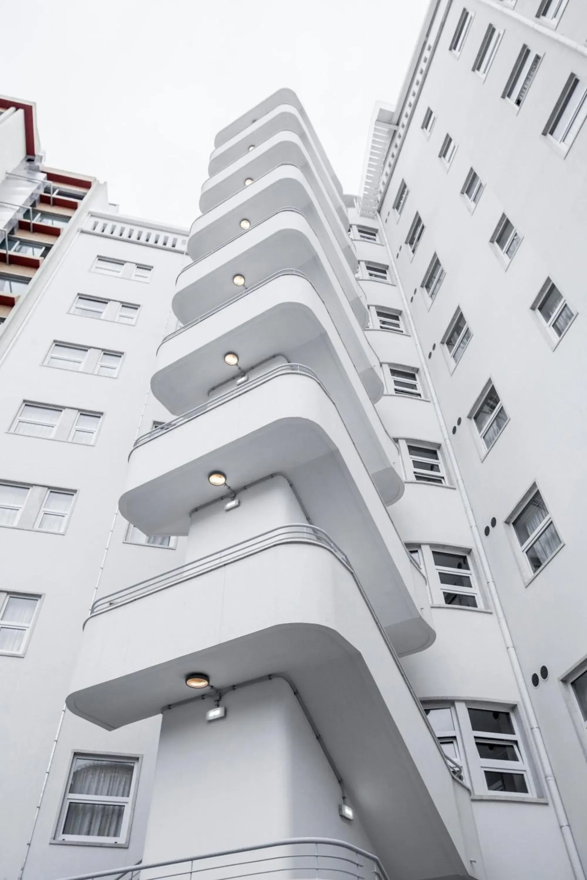 Inner courtyard view in Luzeiros Suites Inner courtyard view in Luzeiros Suites