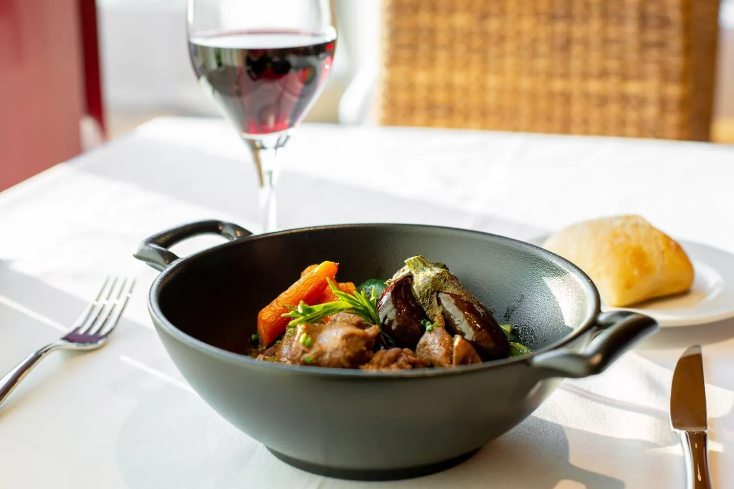 Food and drinks in Exe Layos Golf