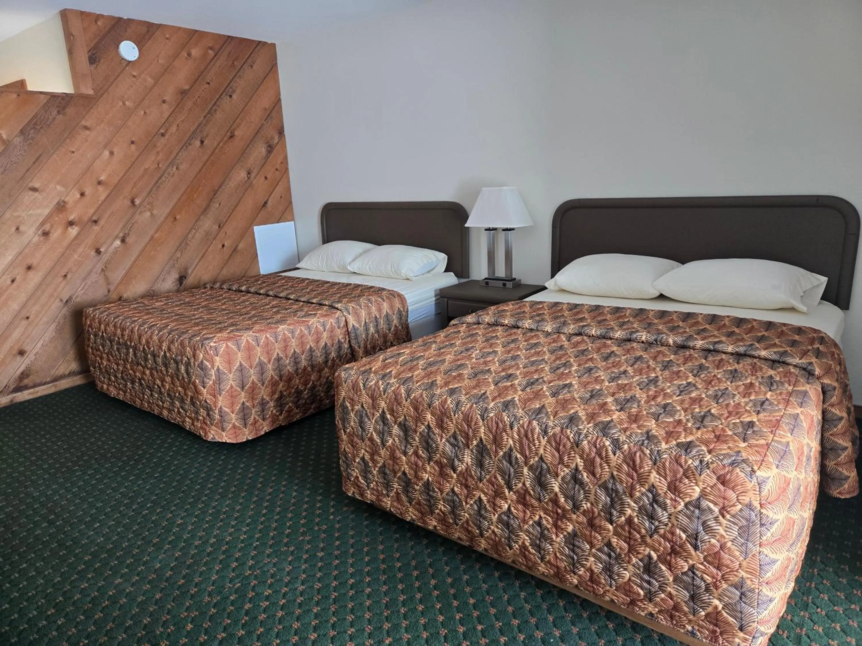 Bed in Timber Inn