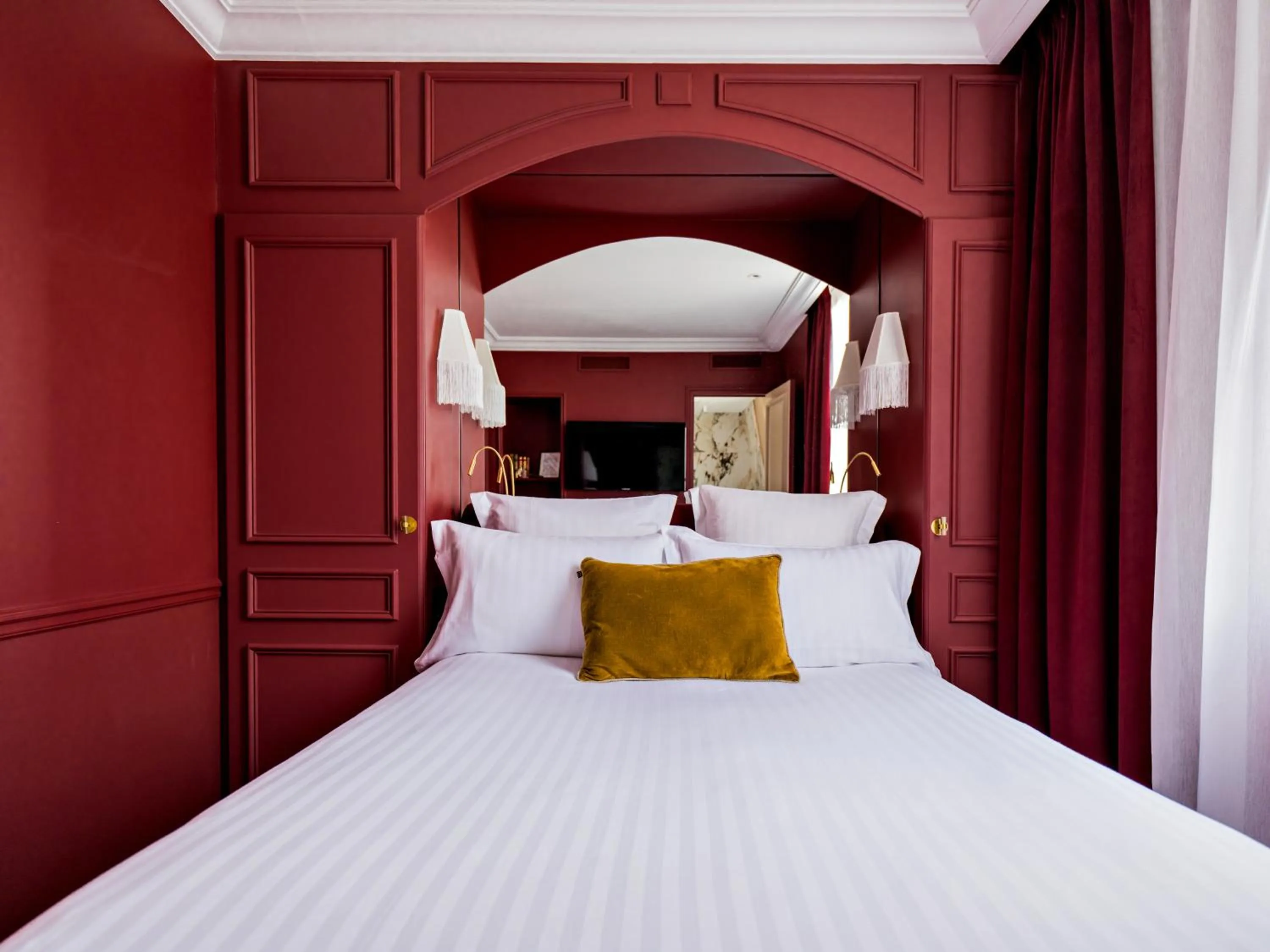 Bedroom, Bed in Hotel Duquesne Eiffel