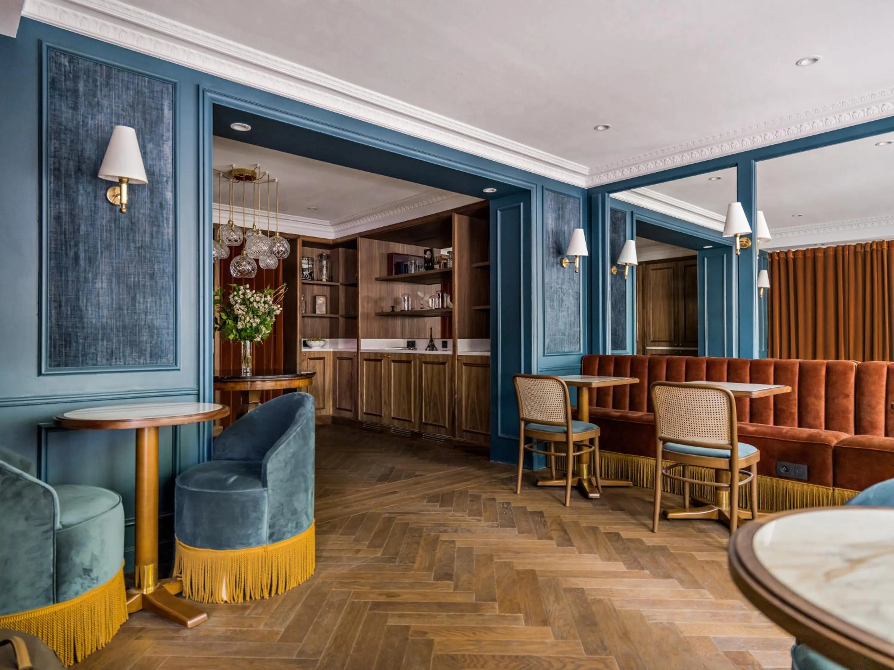 Lobby or reception in Hotel Duquesne Eiffel