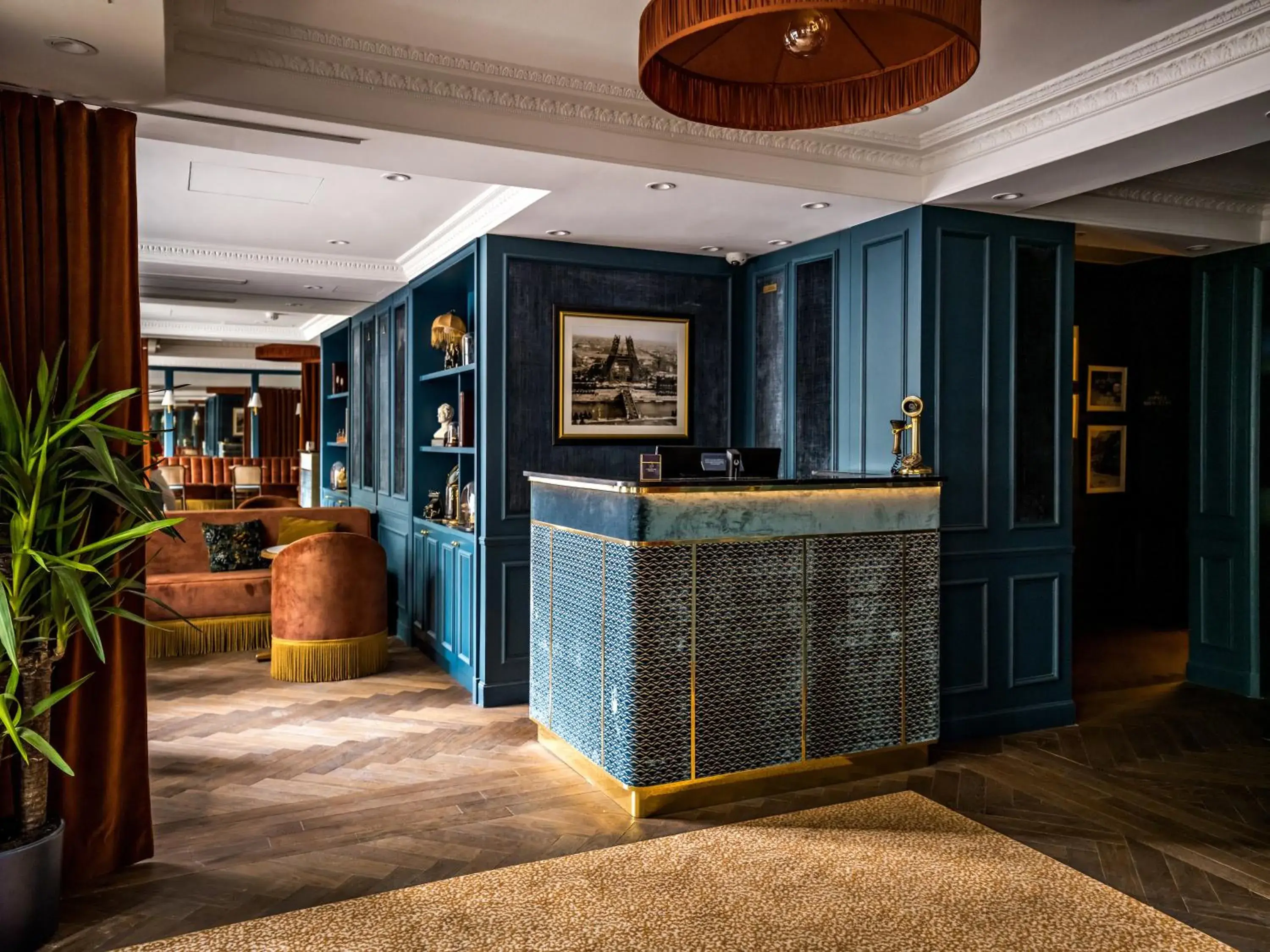 Lobby or reception in Hotel Duquesne Eiffel Lobby or reception in Hotel Duquesne Eiffel