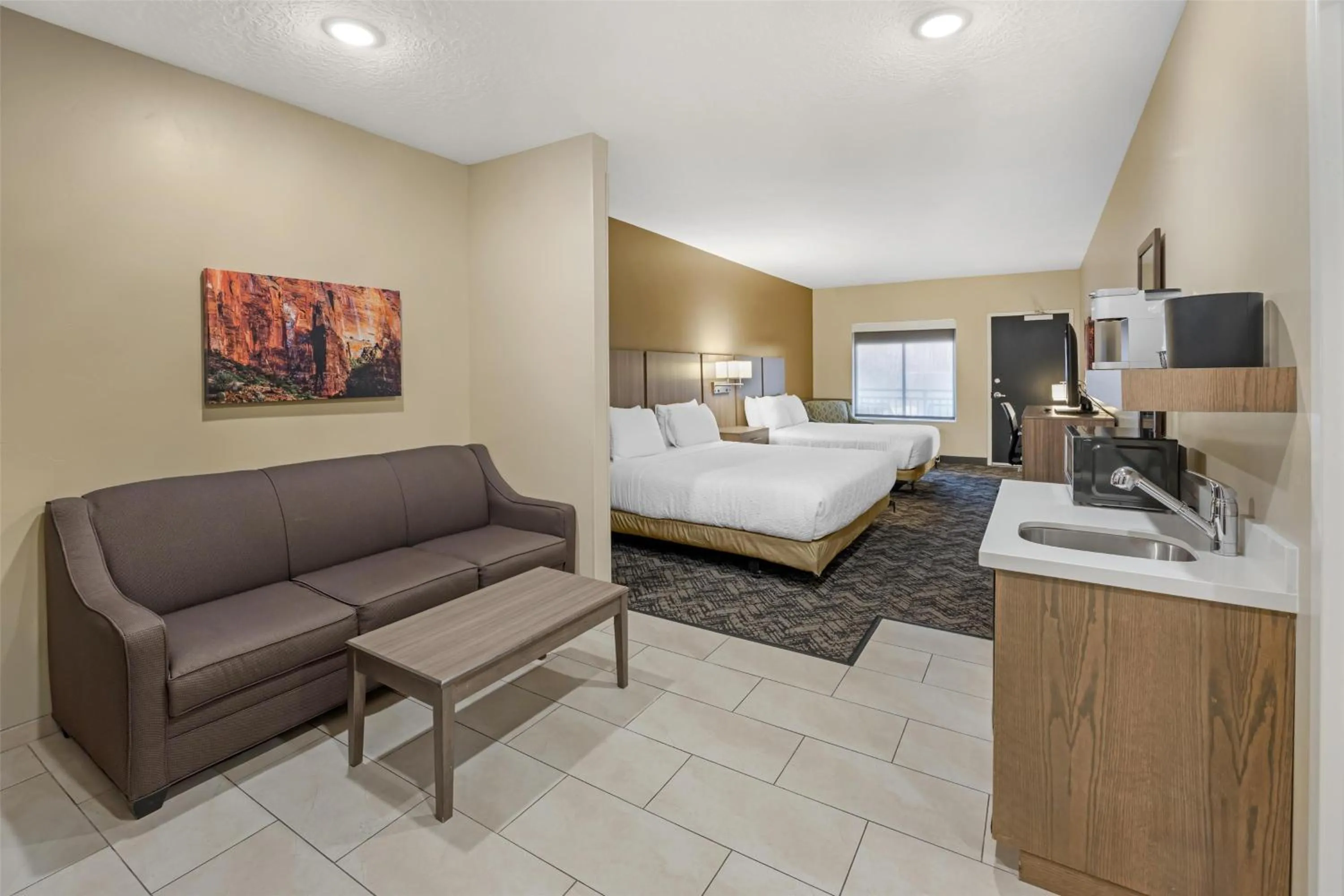 Bedroom, Bed in Best Western Plus Zion Canyon Inn & Suites