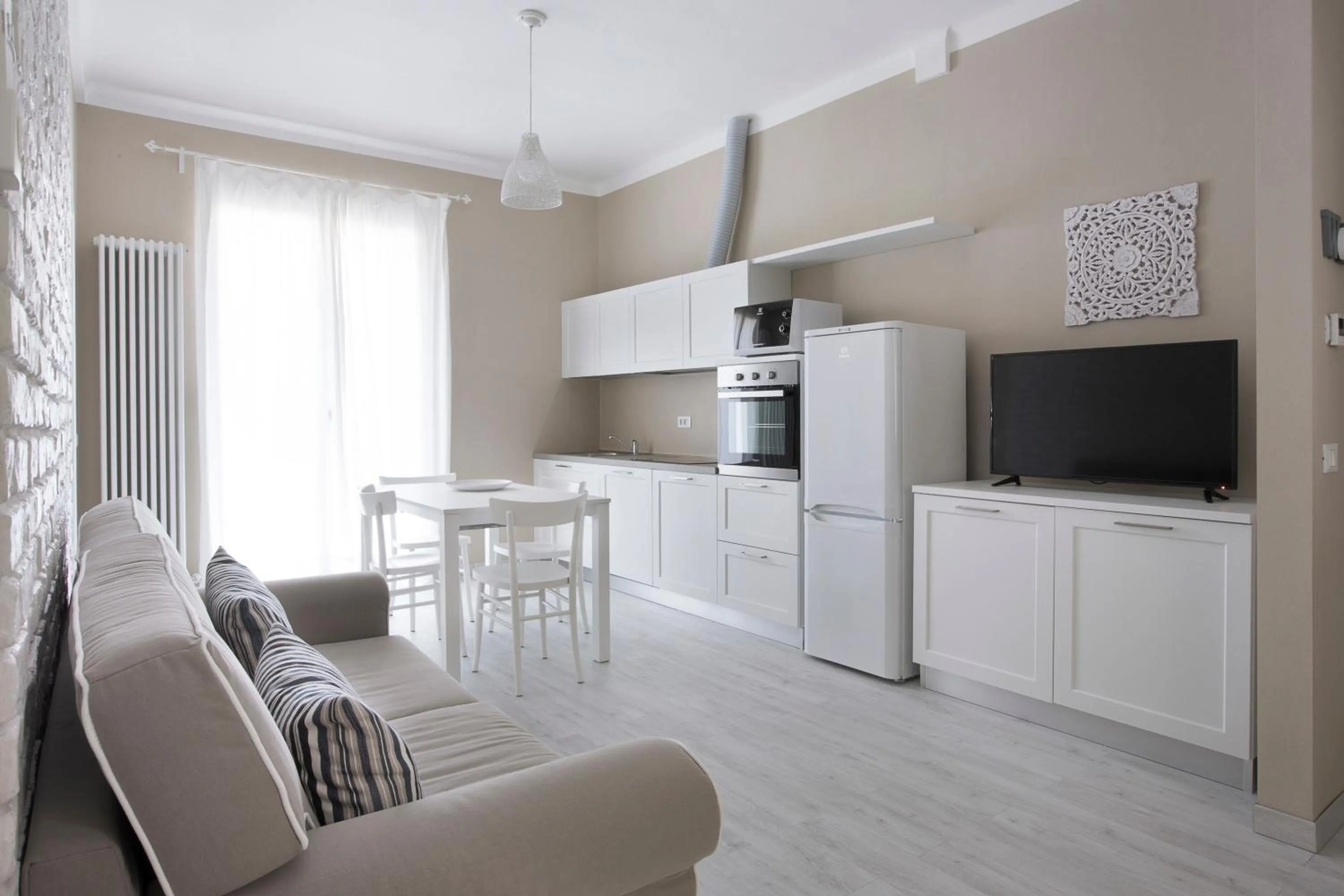 Kitchen or kitchenette in Residence Serenella - Dependance