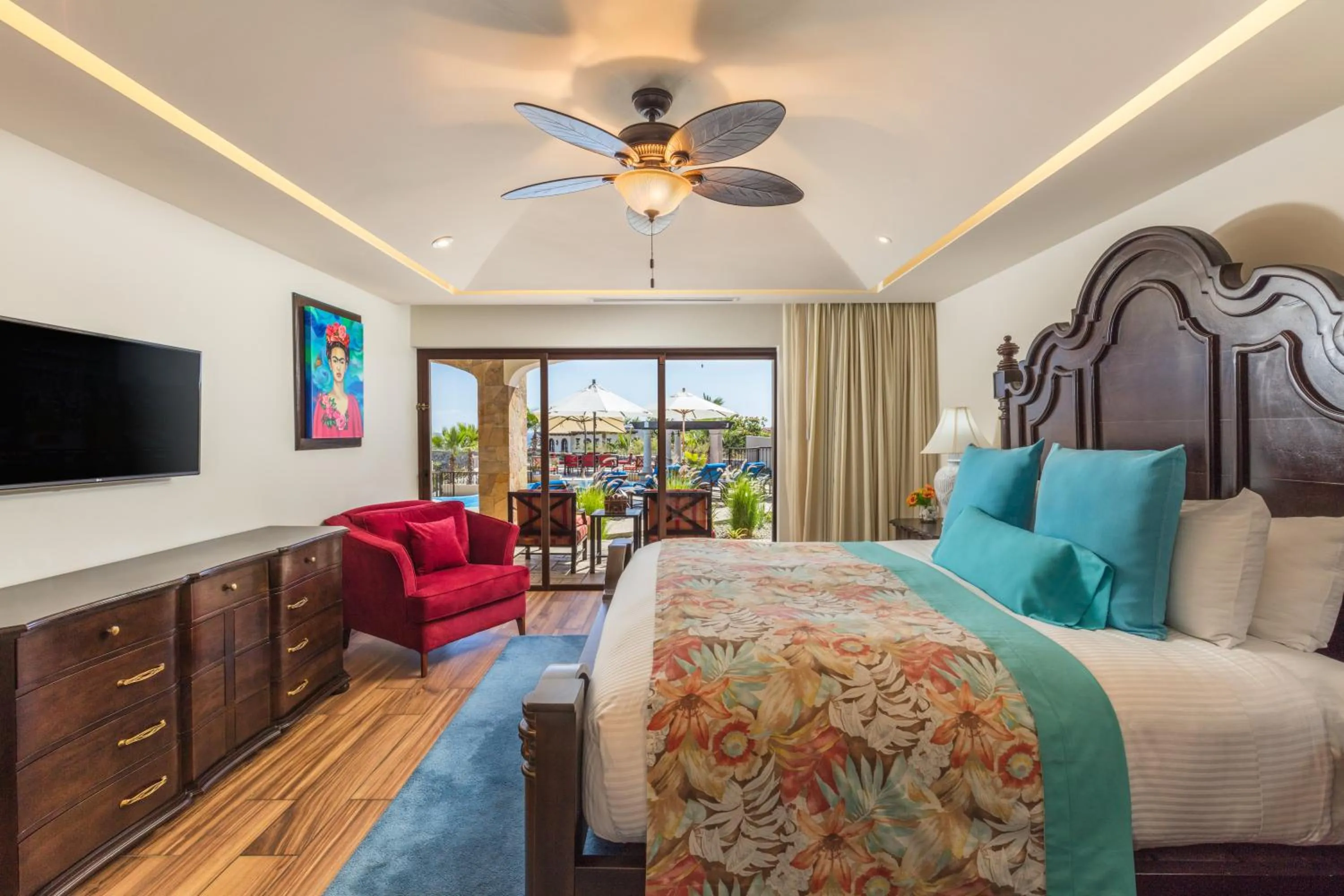 Bed in Vista Encantada Resort & Spa Residences, A La Carte All Inclusive Optional